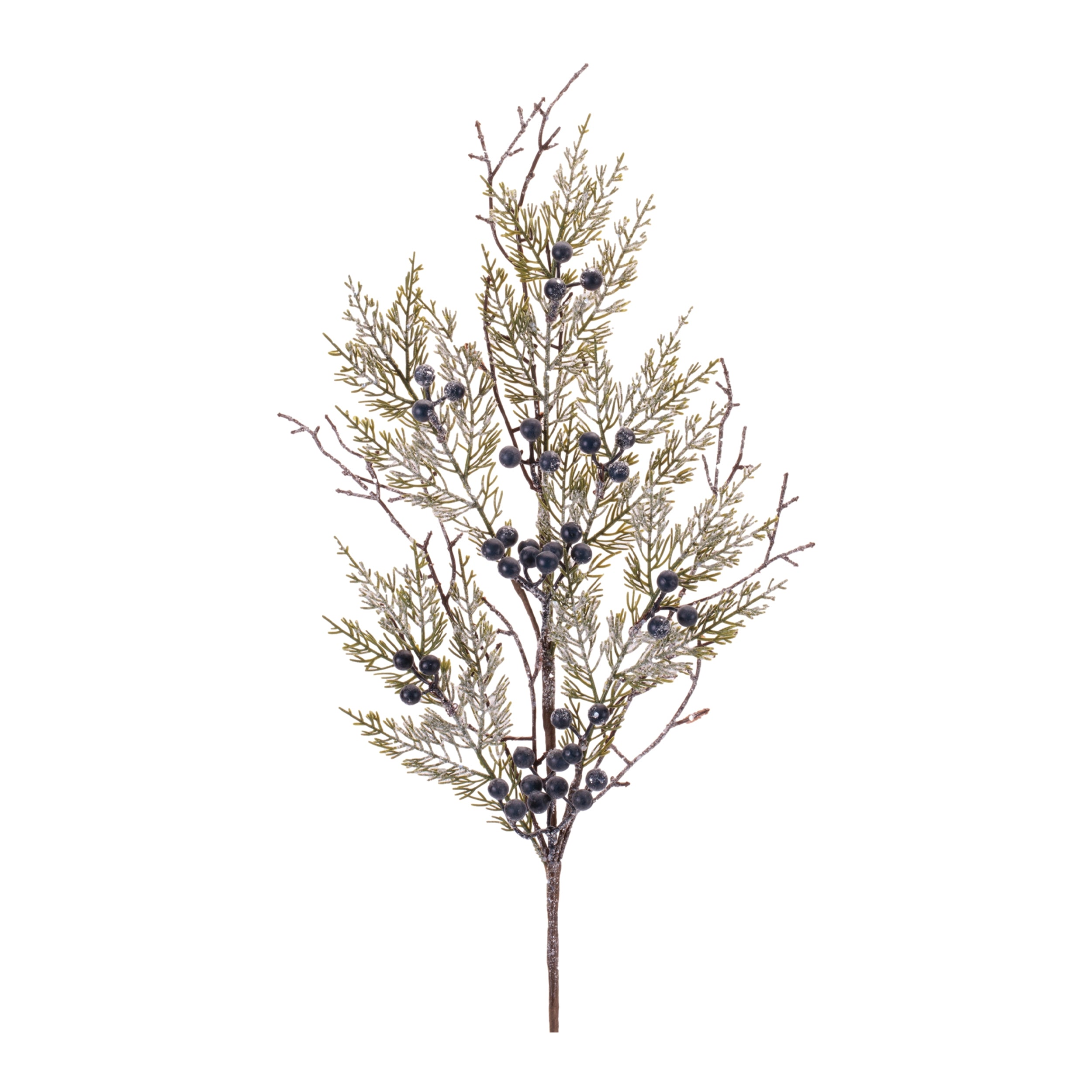 Snowy Juniper Spray, Set of 2