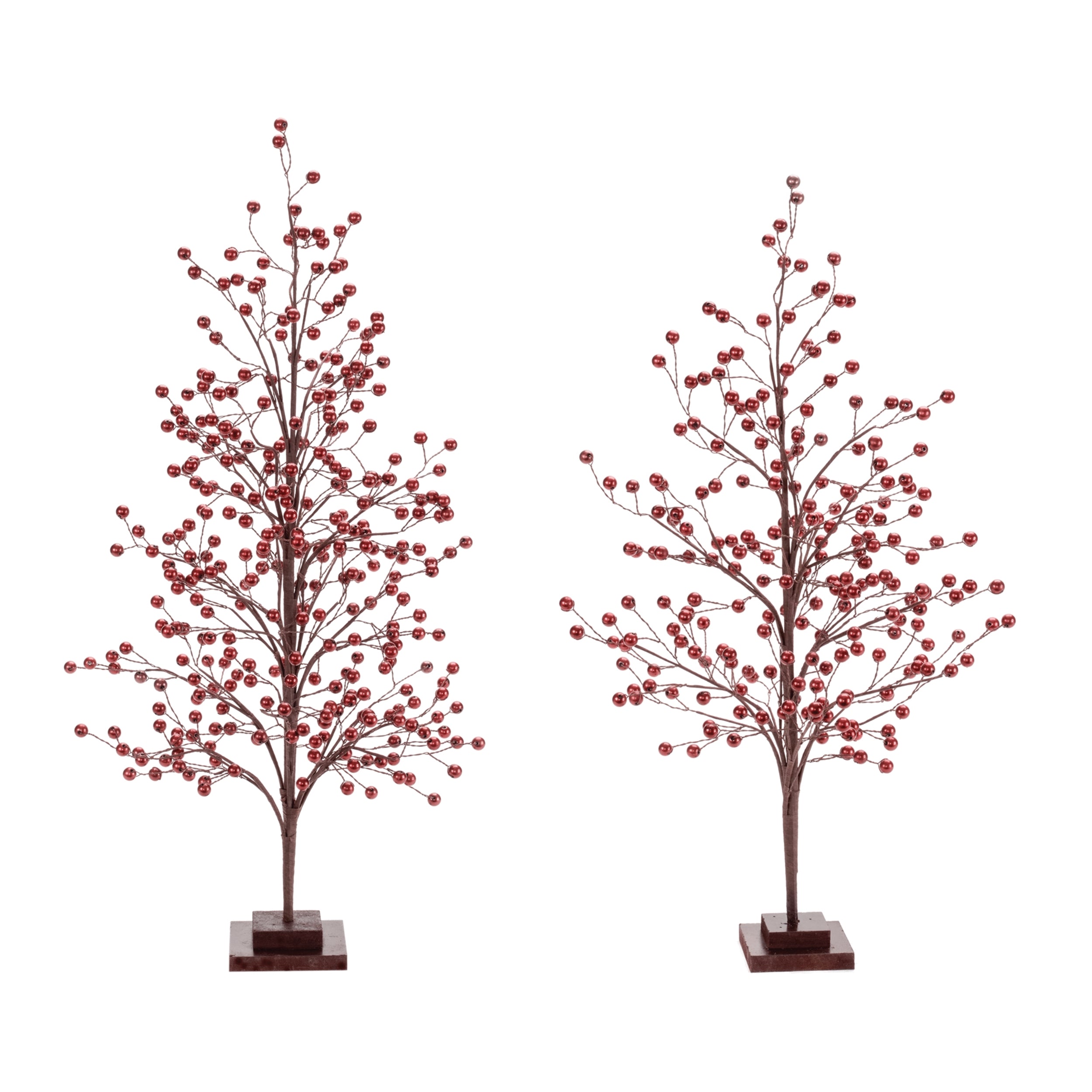 Berry Twig Tree, Set of 2