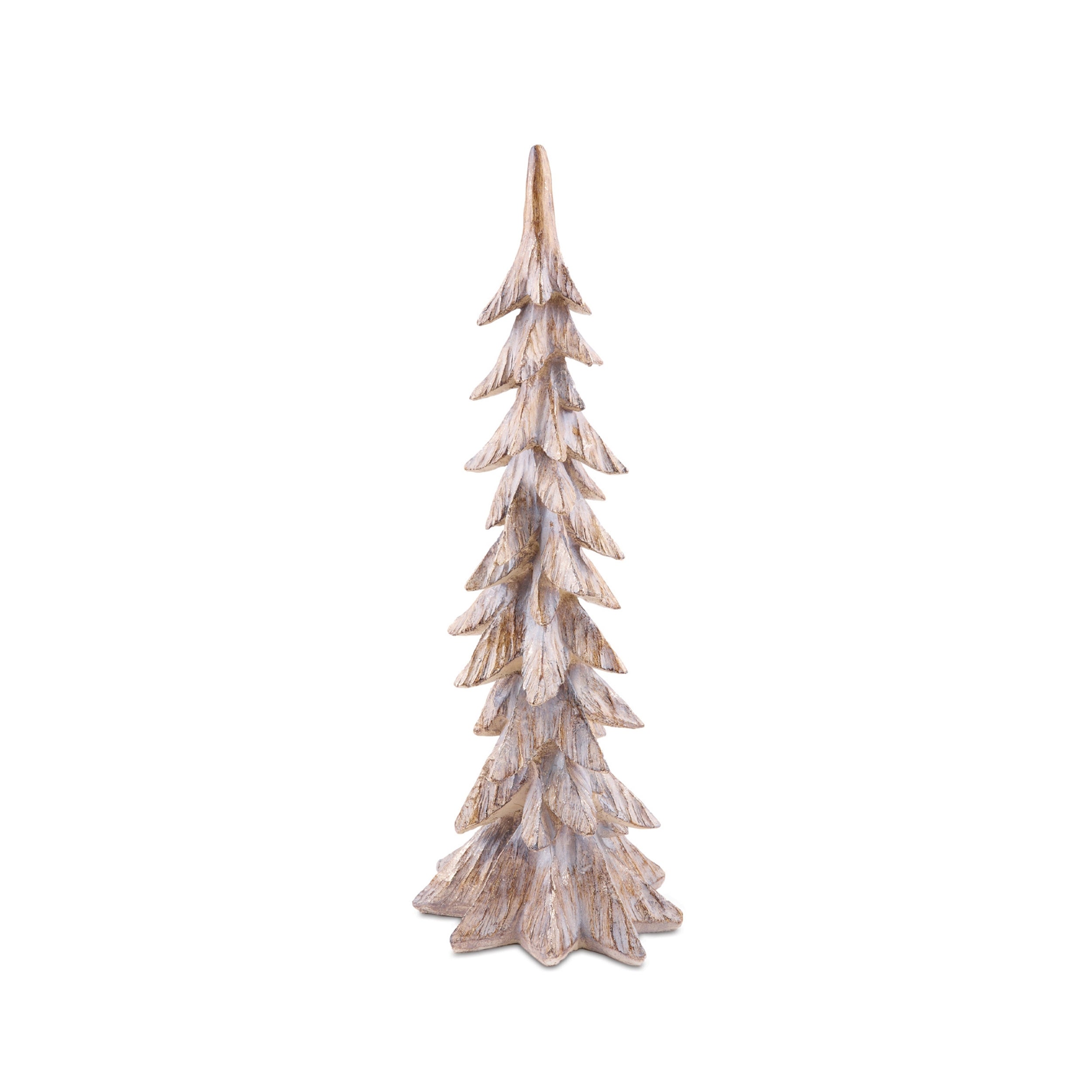 Carved Pine Tree, Set of 3