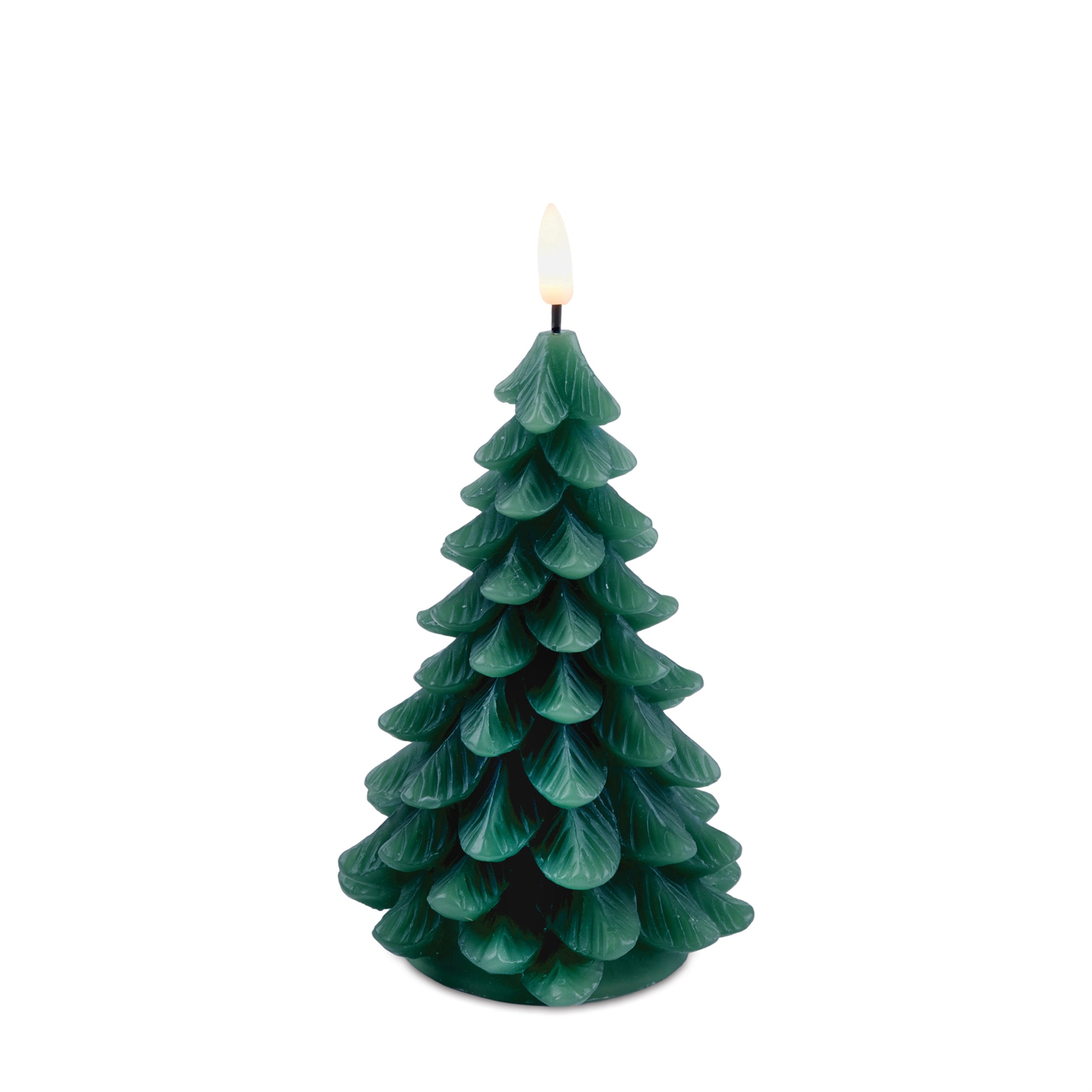LED Pine Tree Candle, Set of 2
