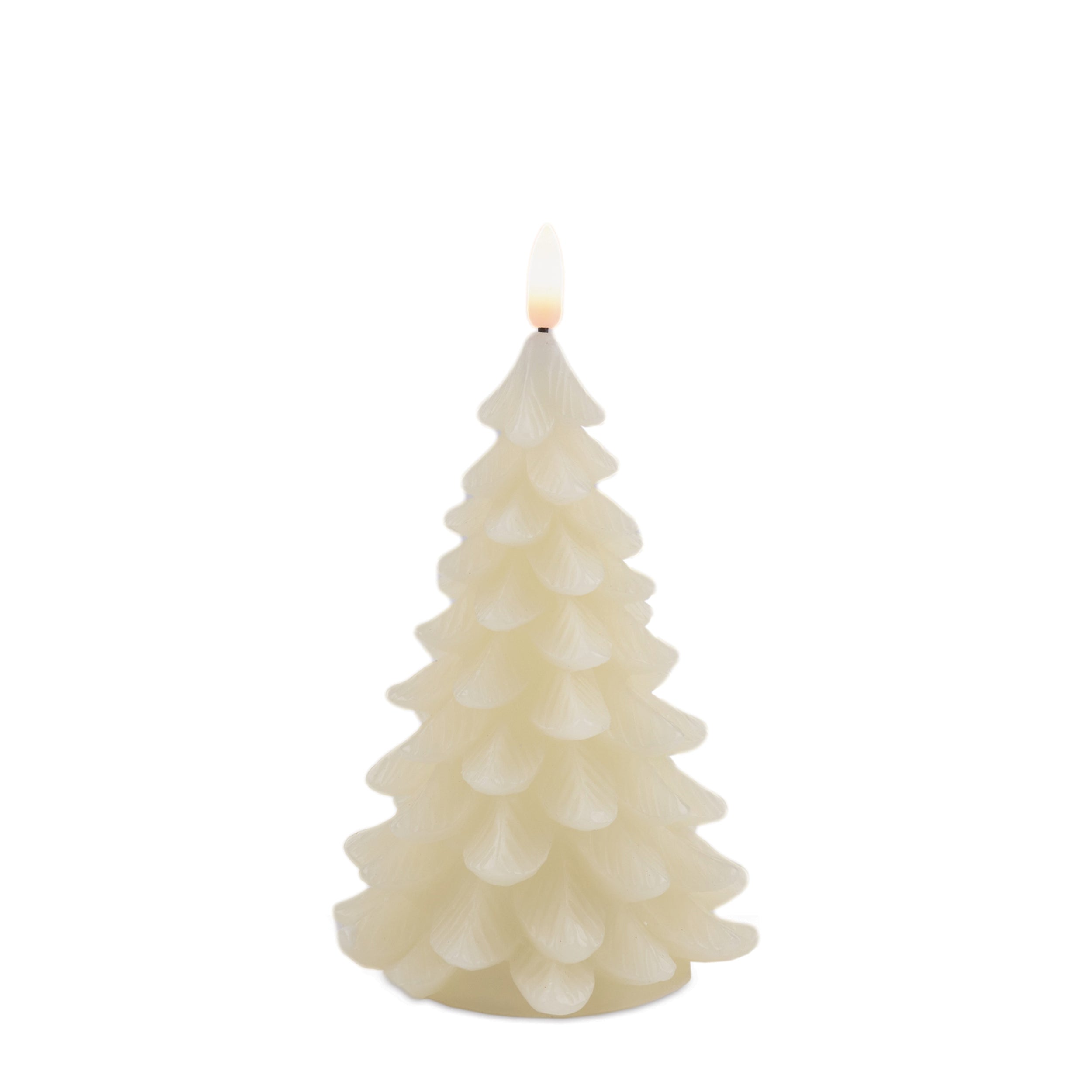 LED Pine Tree Candle, Set of 2