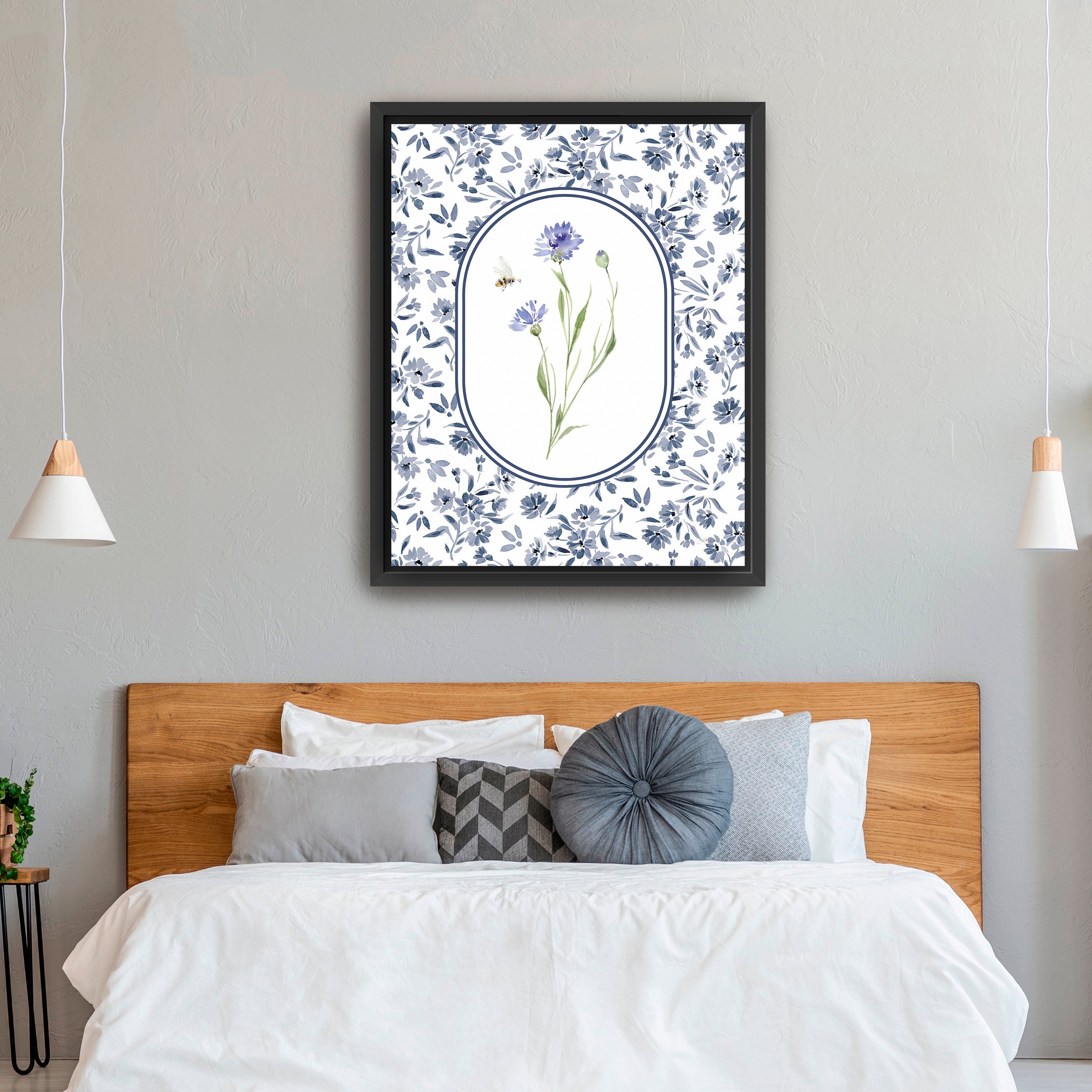 Spring Delft I Canvas Giclee