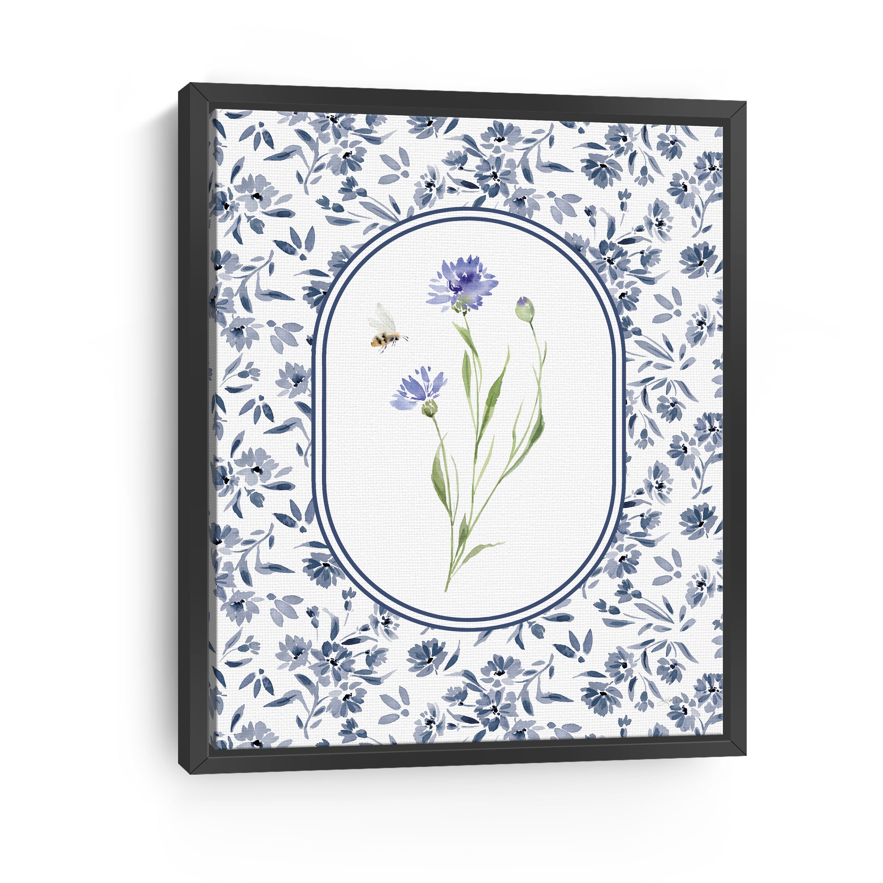 Spring Delft I Canvas Giclee