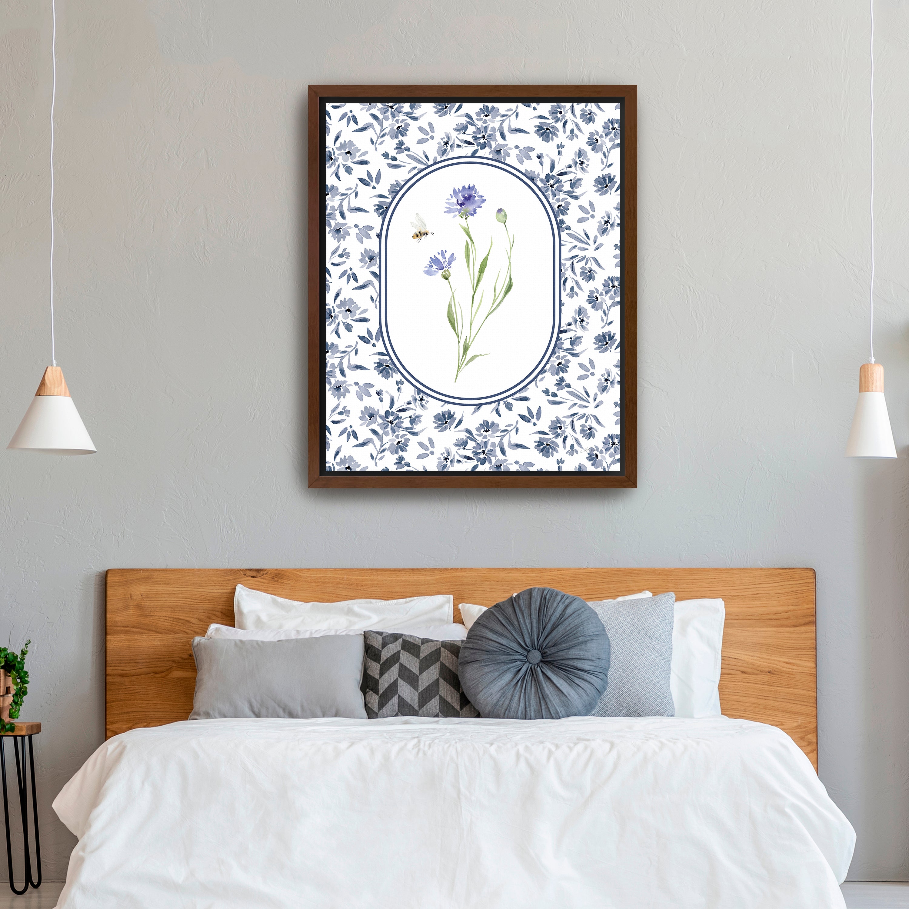 Spring Delft I Canvas Giclee