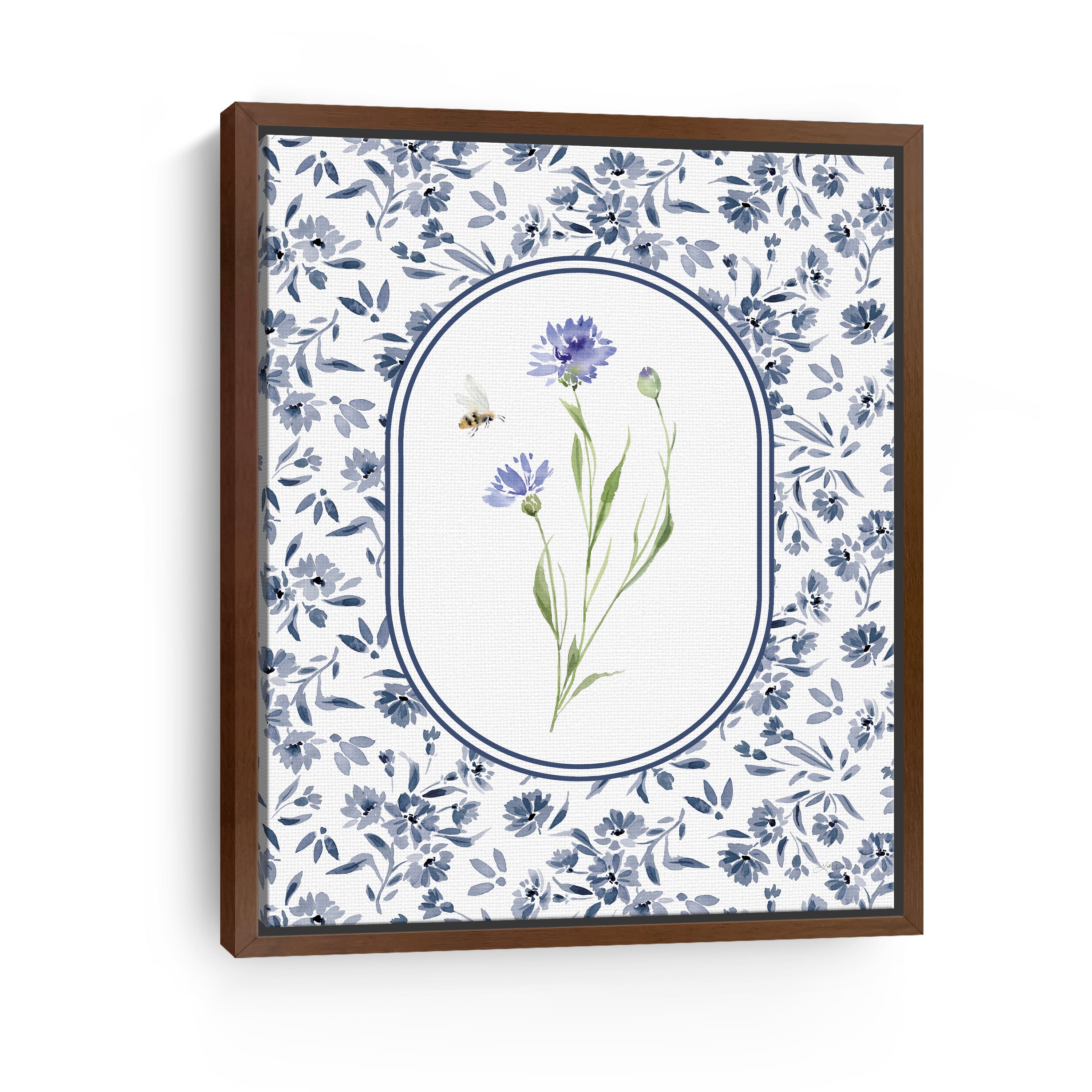 Spring Delft I Canvas Giclee