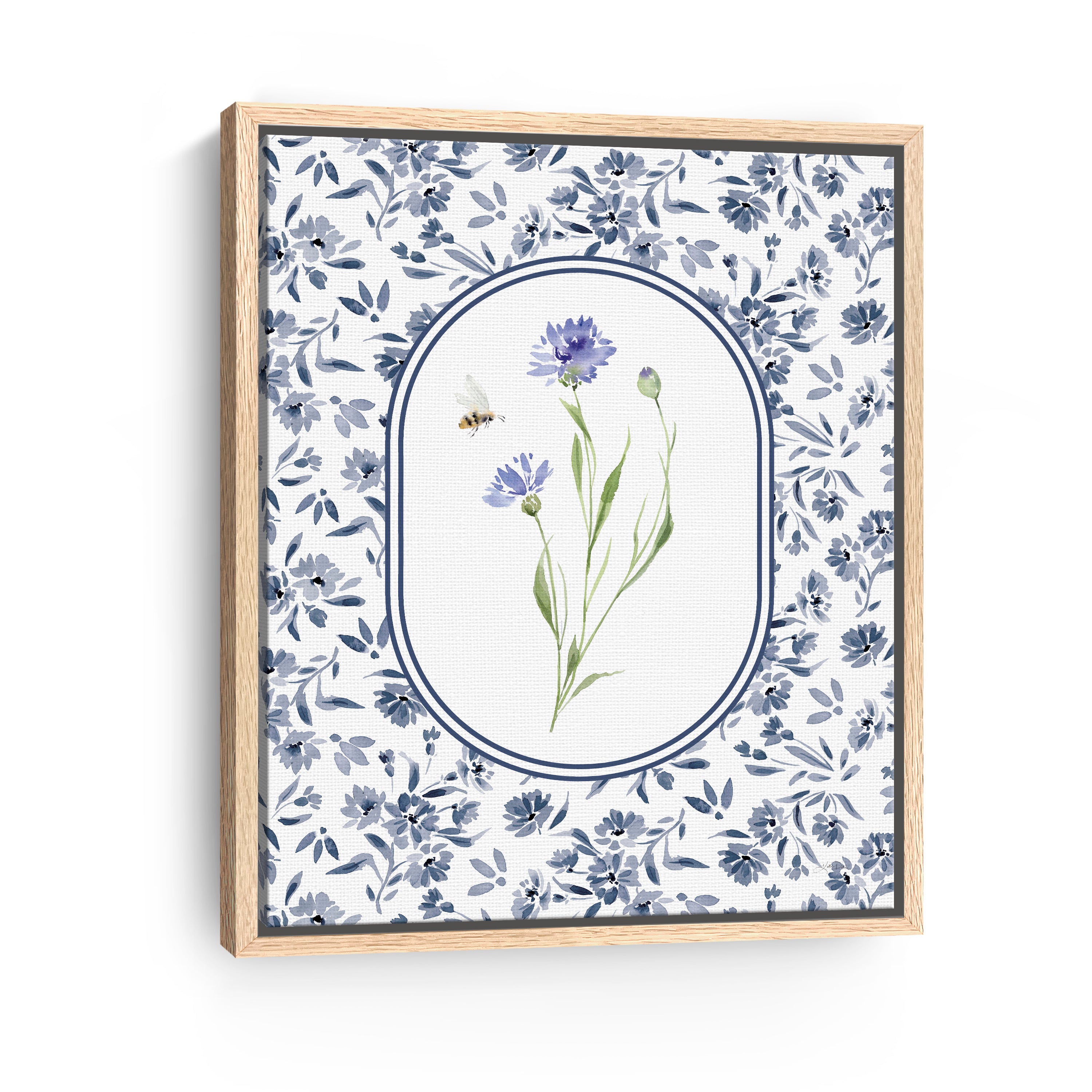 Spring Delft I Canvas Giclee