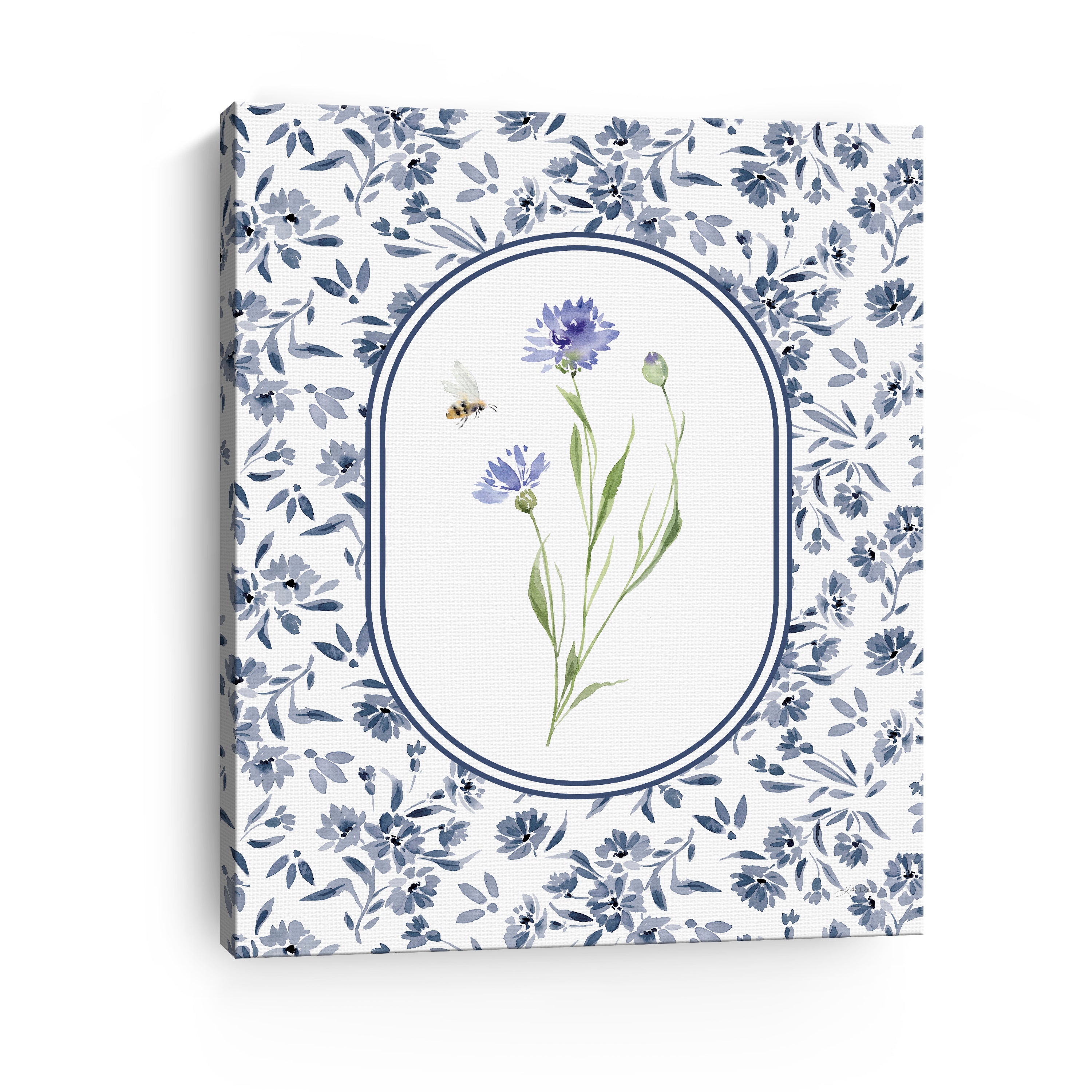 Spring Delft I Canvas Giclee