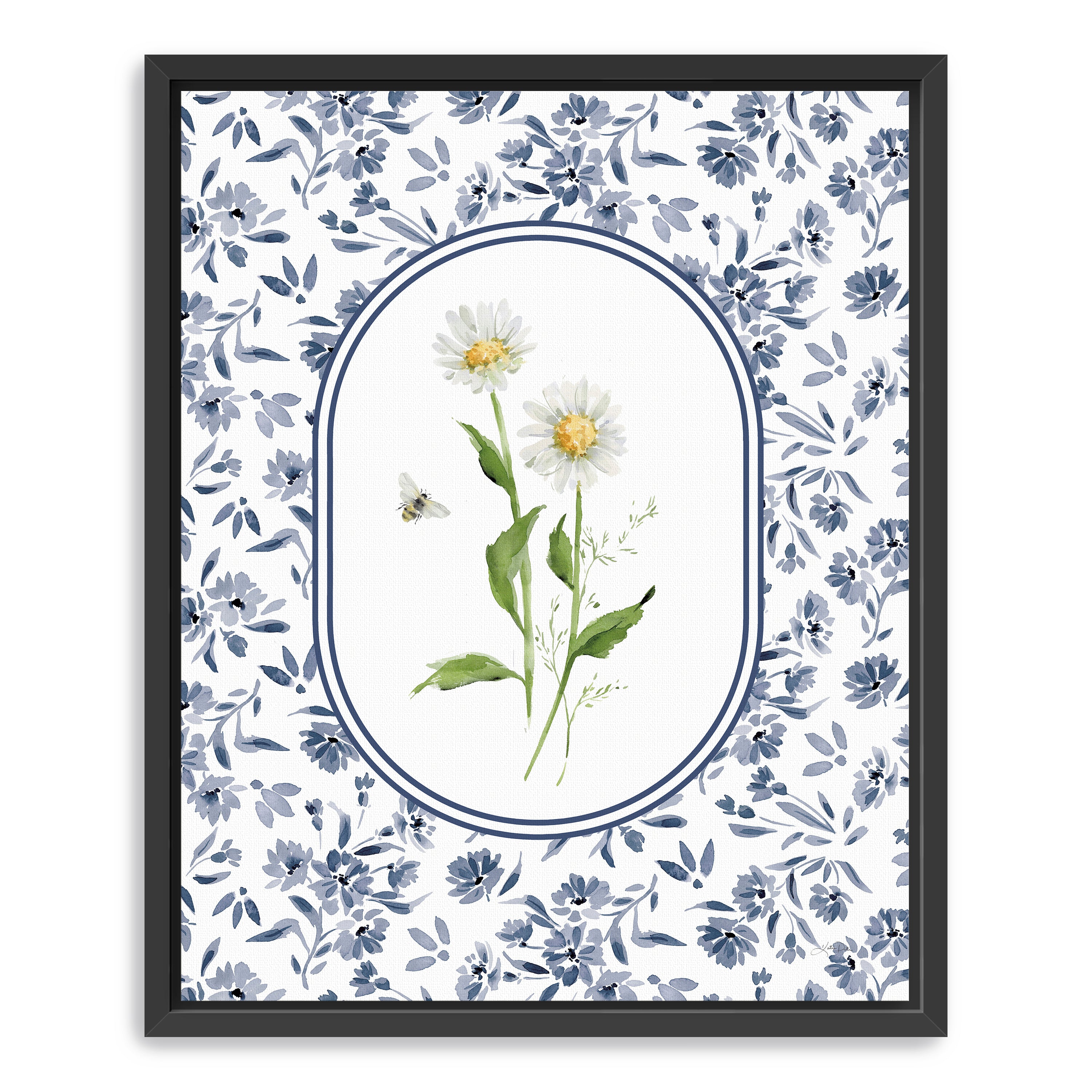 Spring Delft II Canvas Giclee