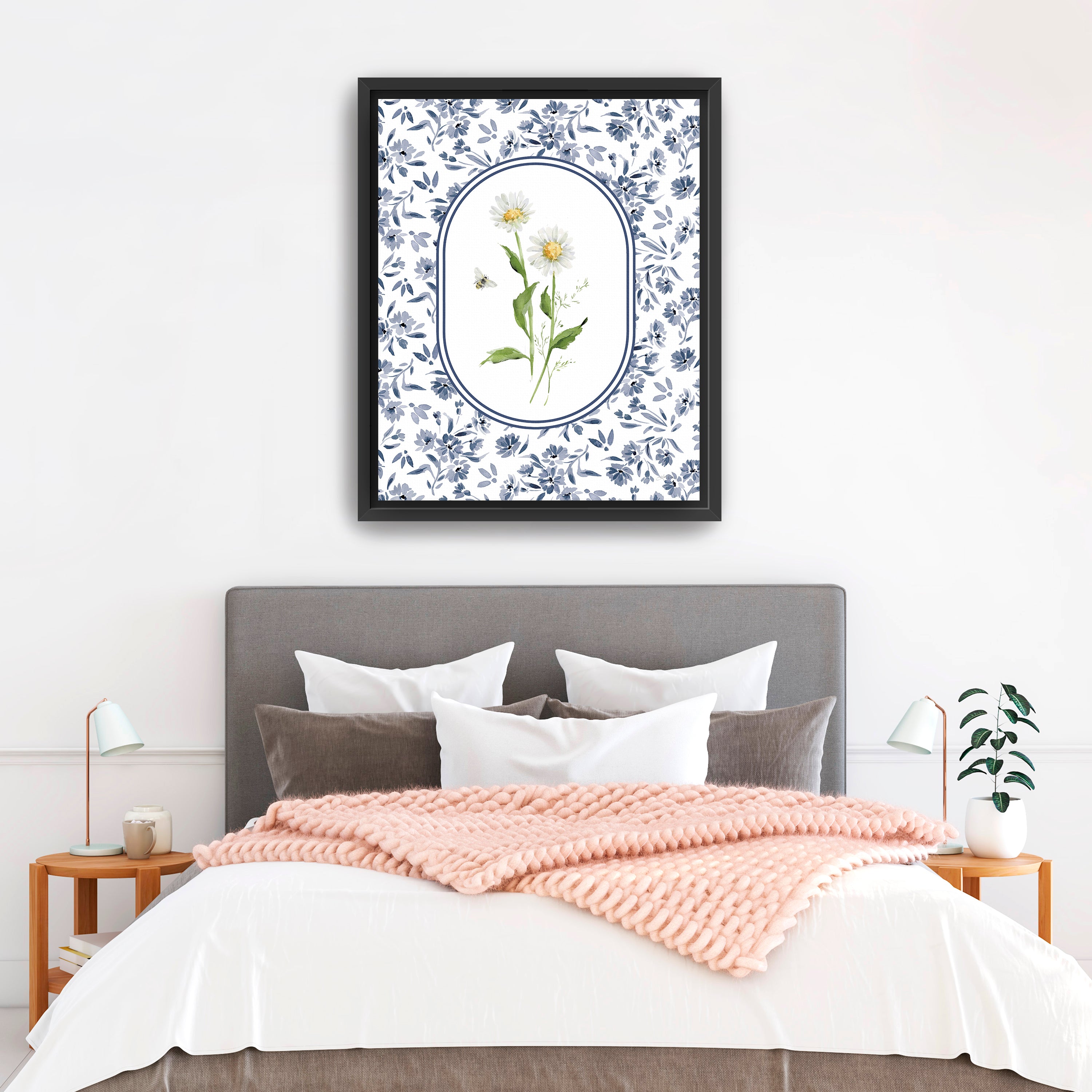 Spring Delft II Canvas Giclee