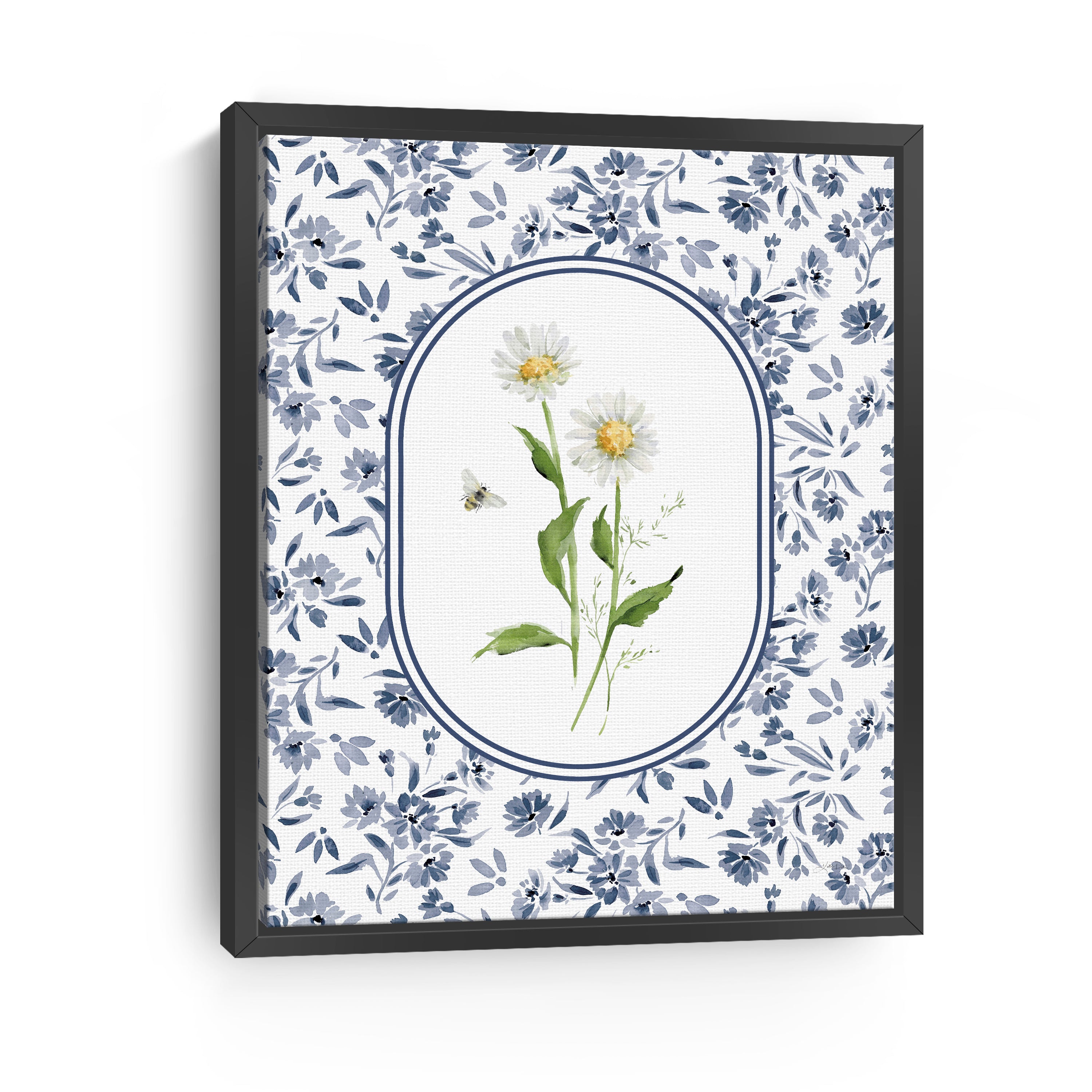 Spring Delft II Canvas Giclee