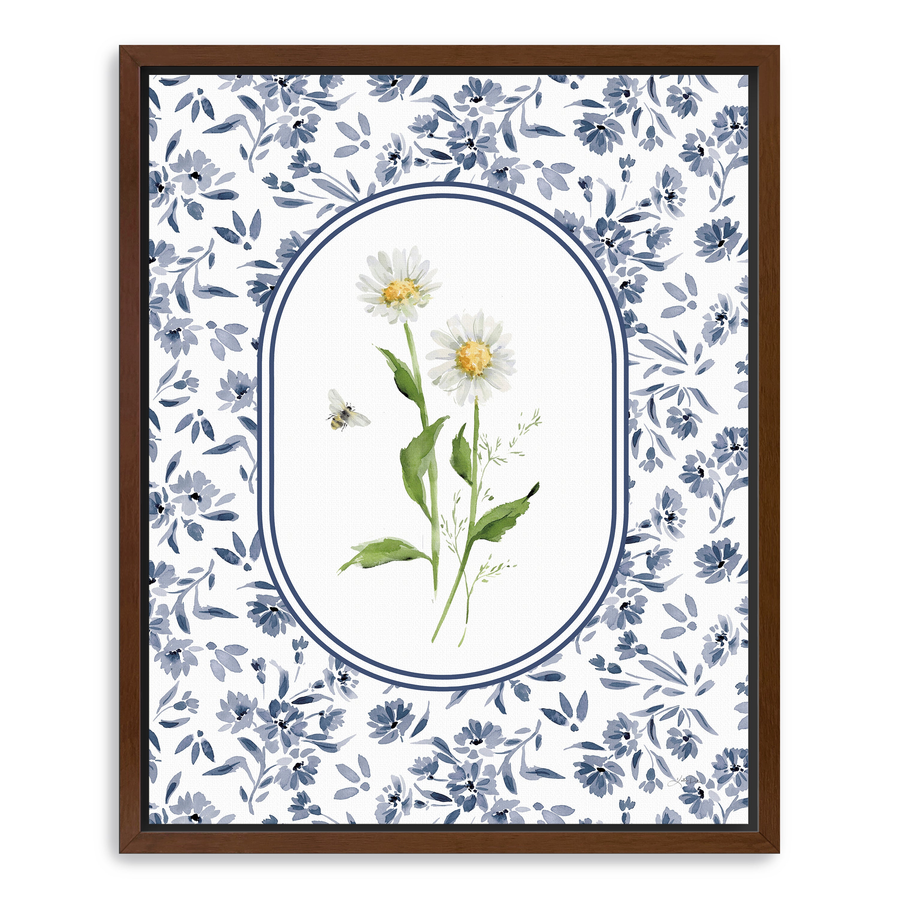 Spring Delft II Canvas Giclee