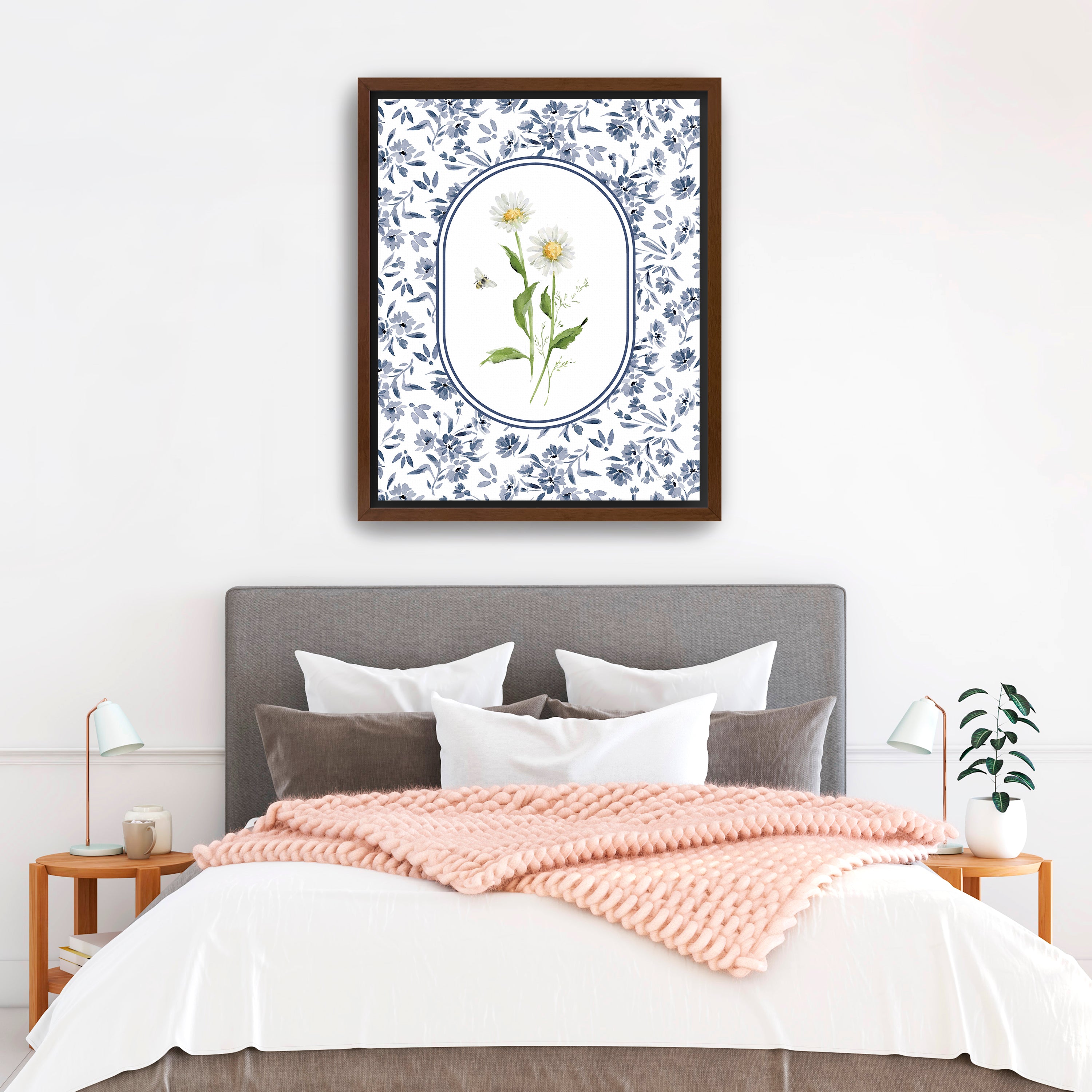 Spring Delft II Canvas Giclee