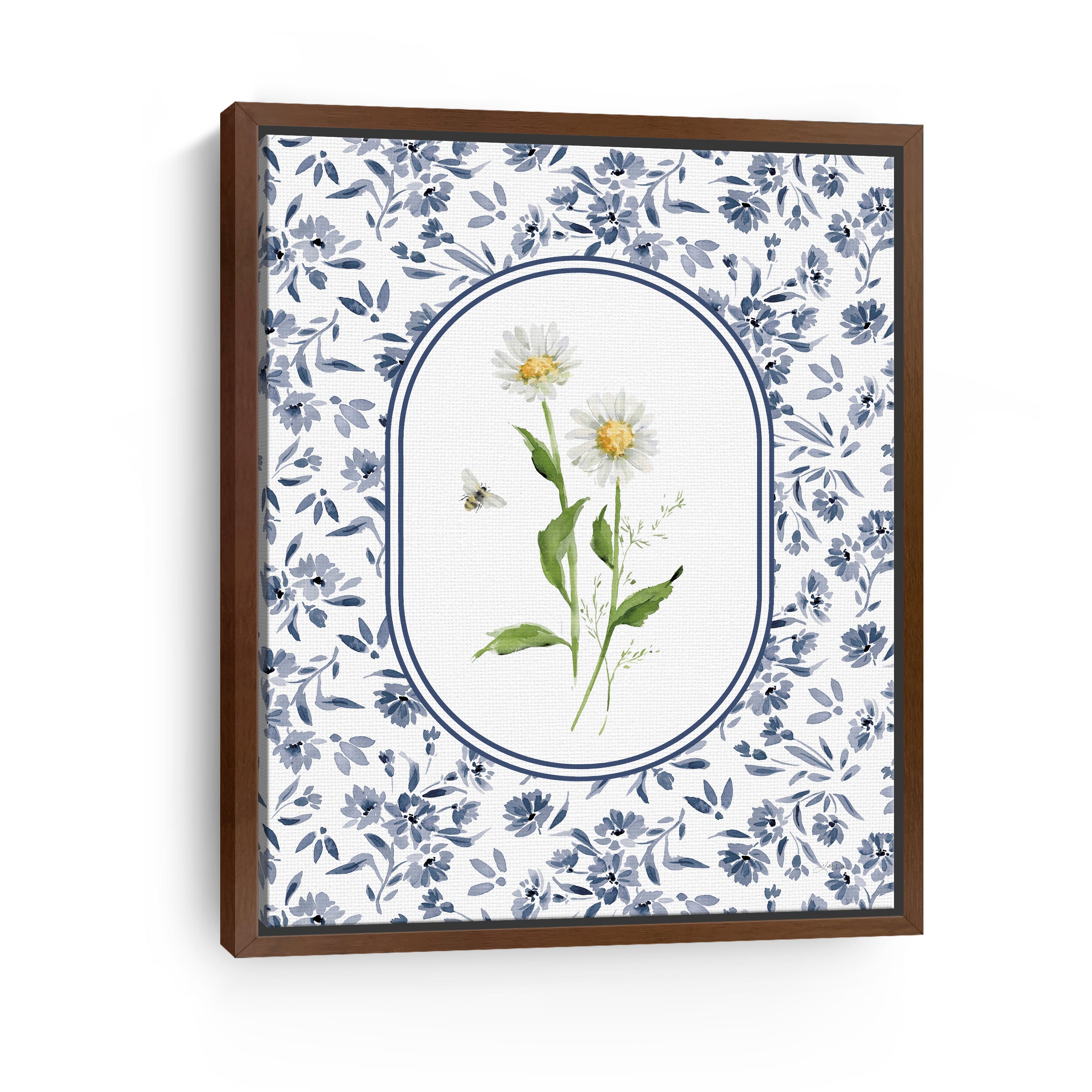 Spring Delft II Canvas Giclee