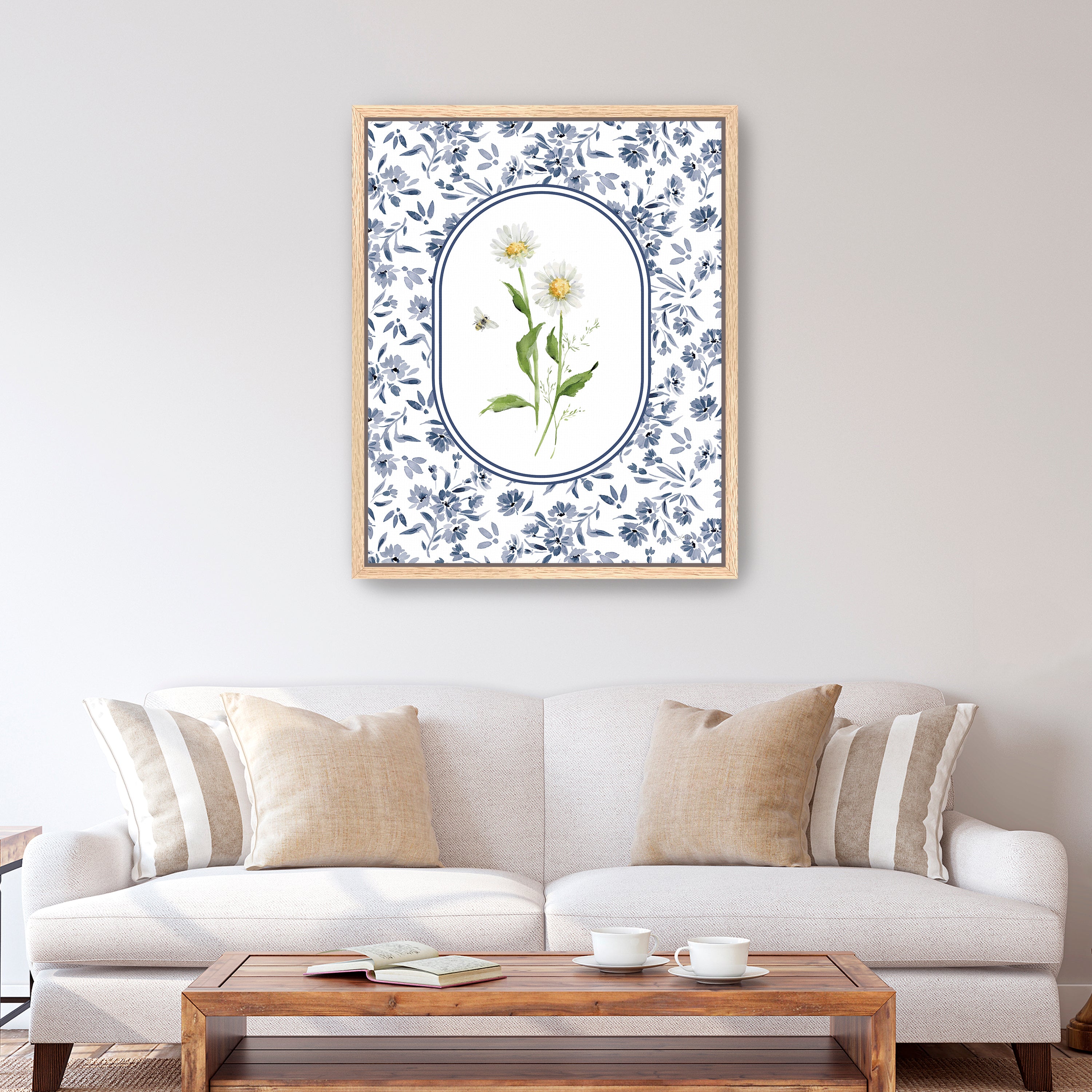 Spring Delft II Canvas Giclee