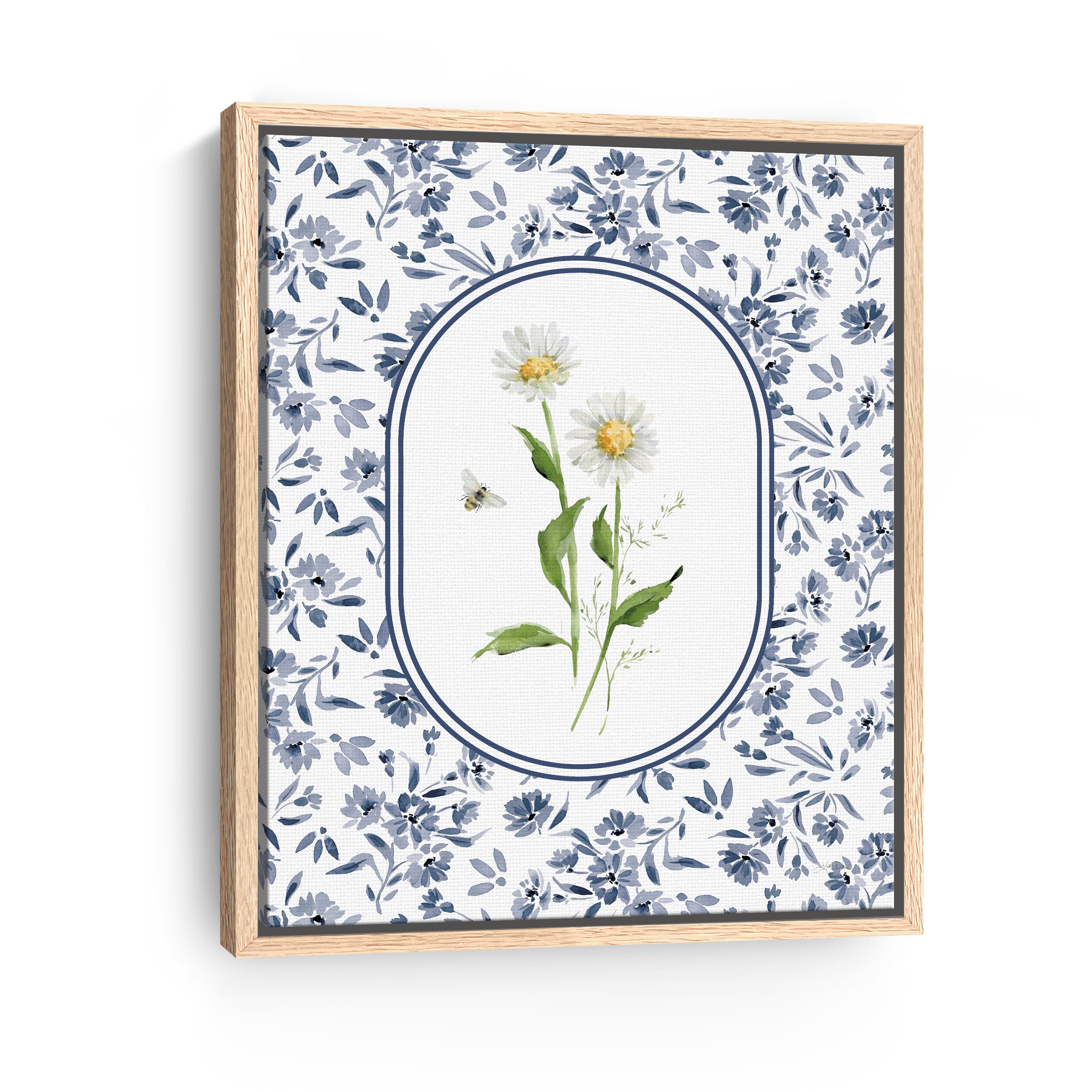Spring Delft II Canvas Giclee