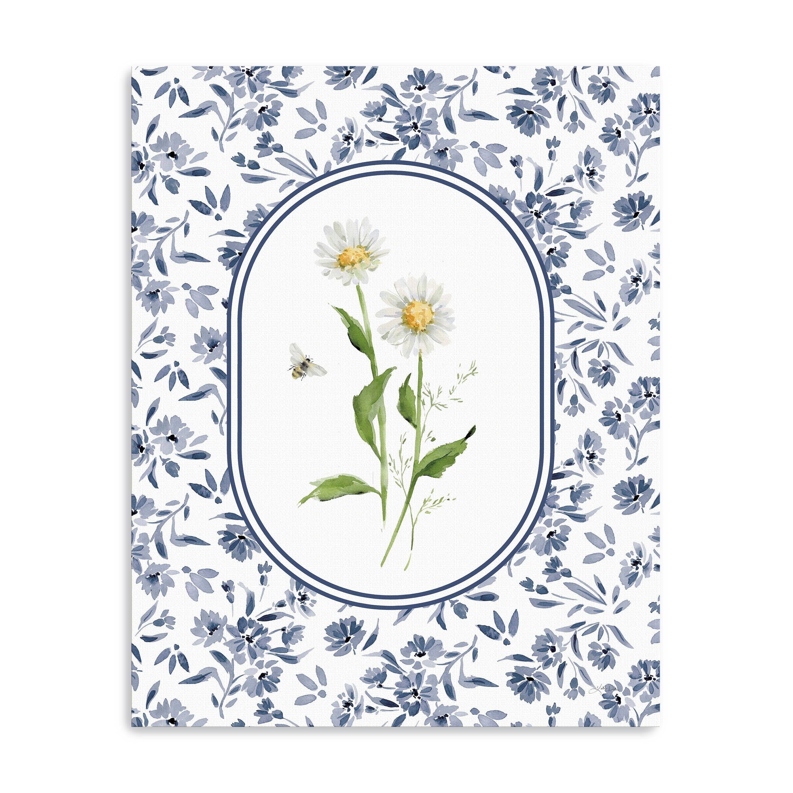 Spring Delft II Canvas Giclee