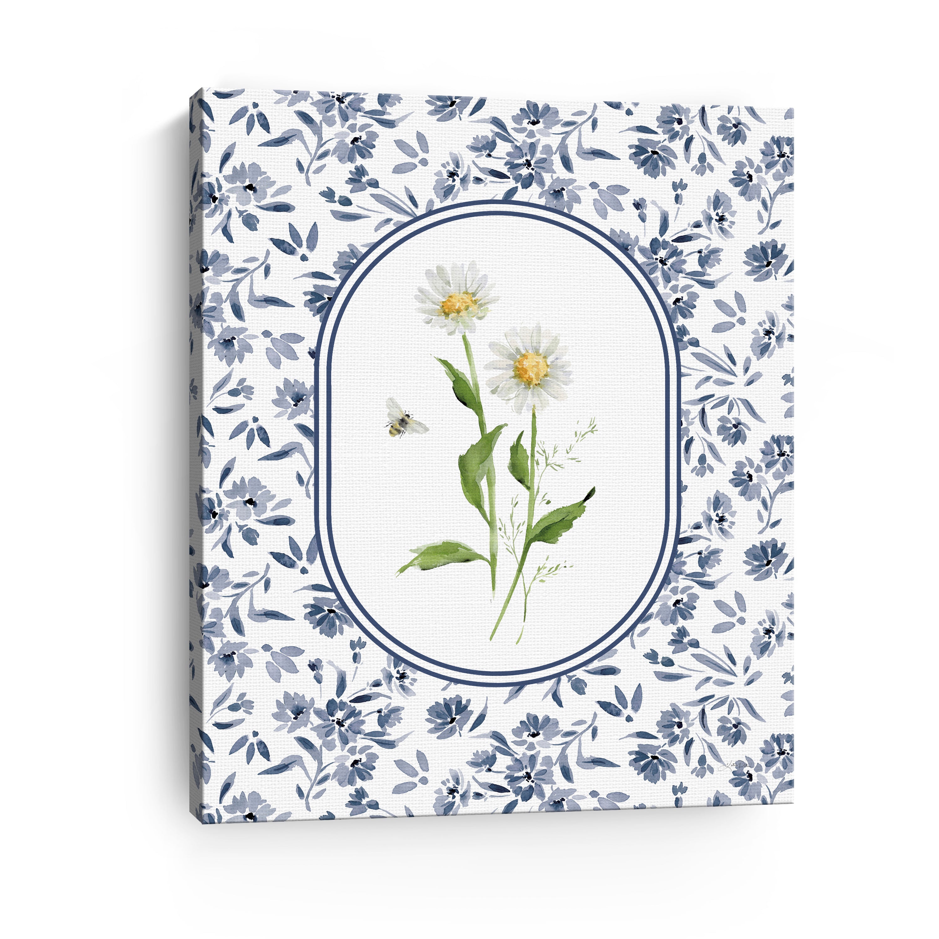 Spring Delft II Canvas Giclee