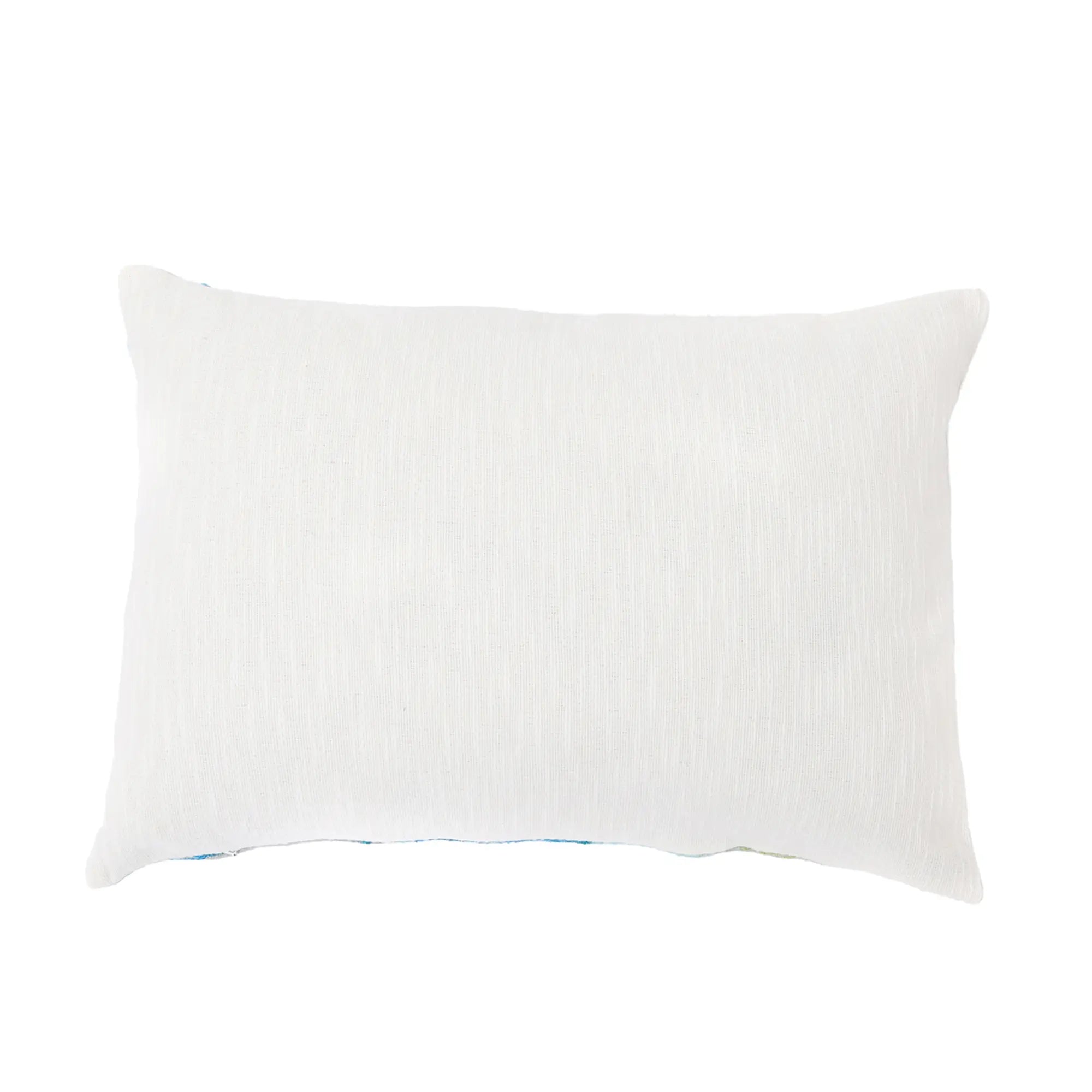 Shoreline Foliage Printed & Embroidered Pillow