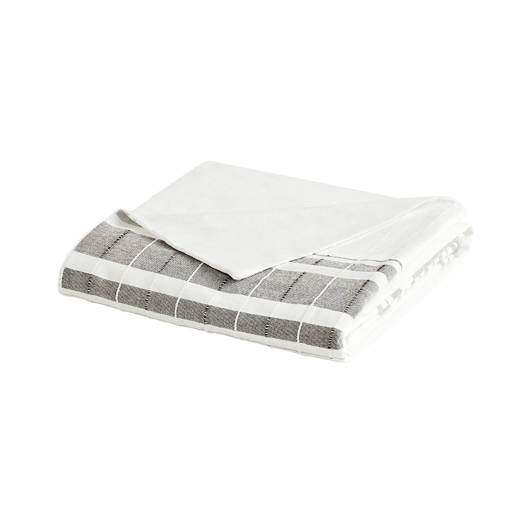 5-Piece Cotton Jaquard Duvet Set