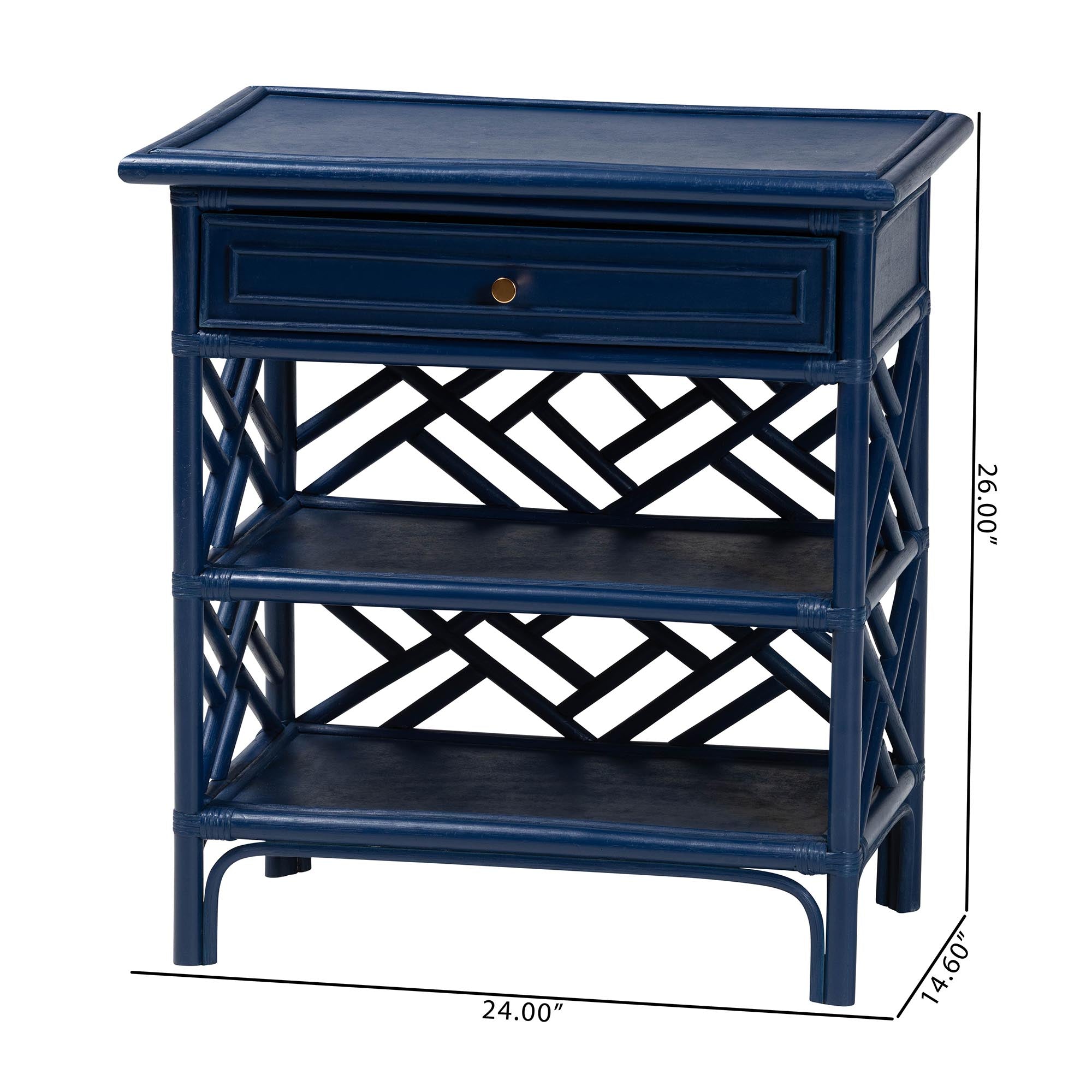 Aeris Rattan Nightstand