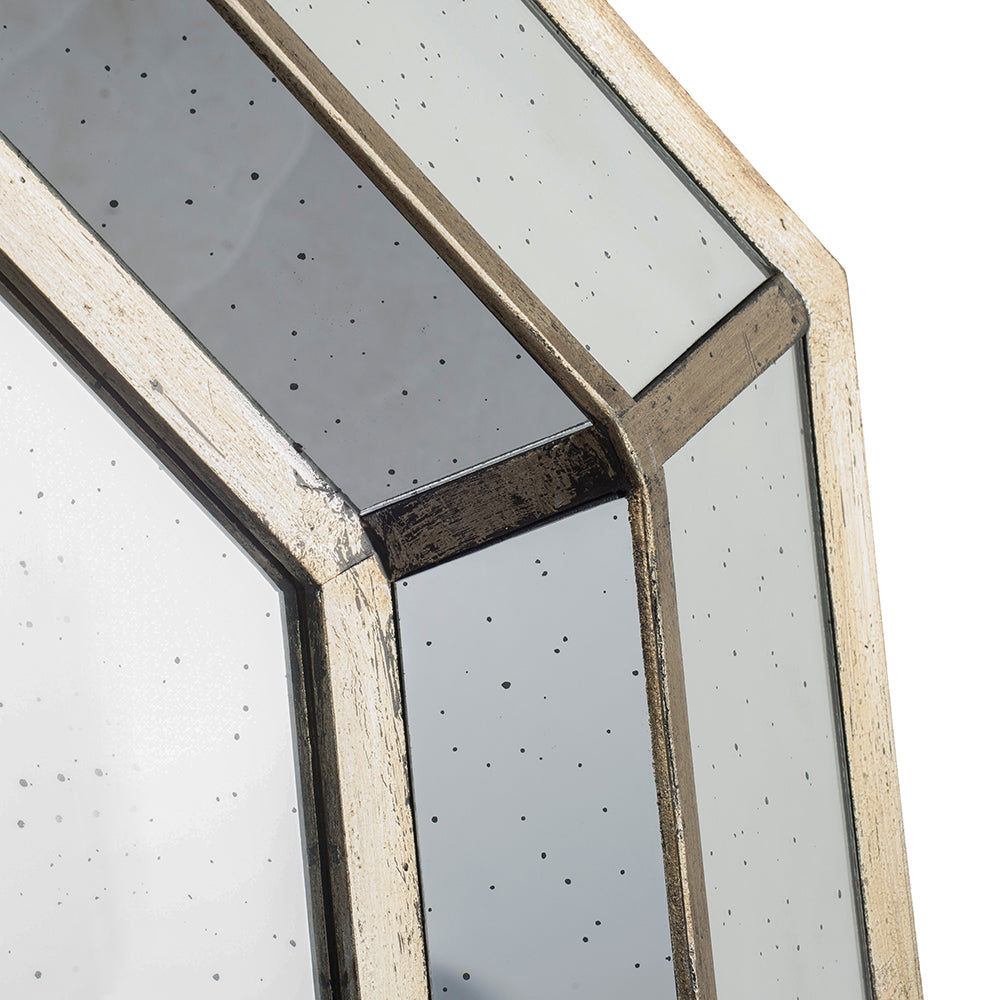 Octagon Accent Mirror with Practical Edge Design