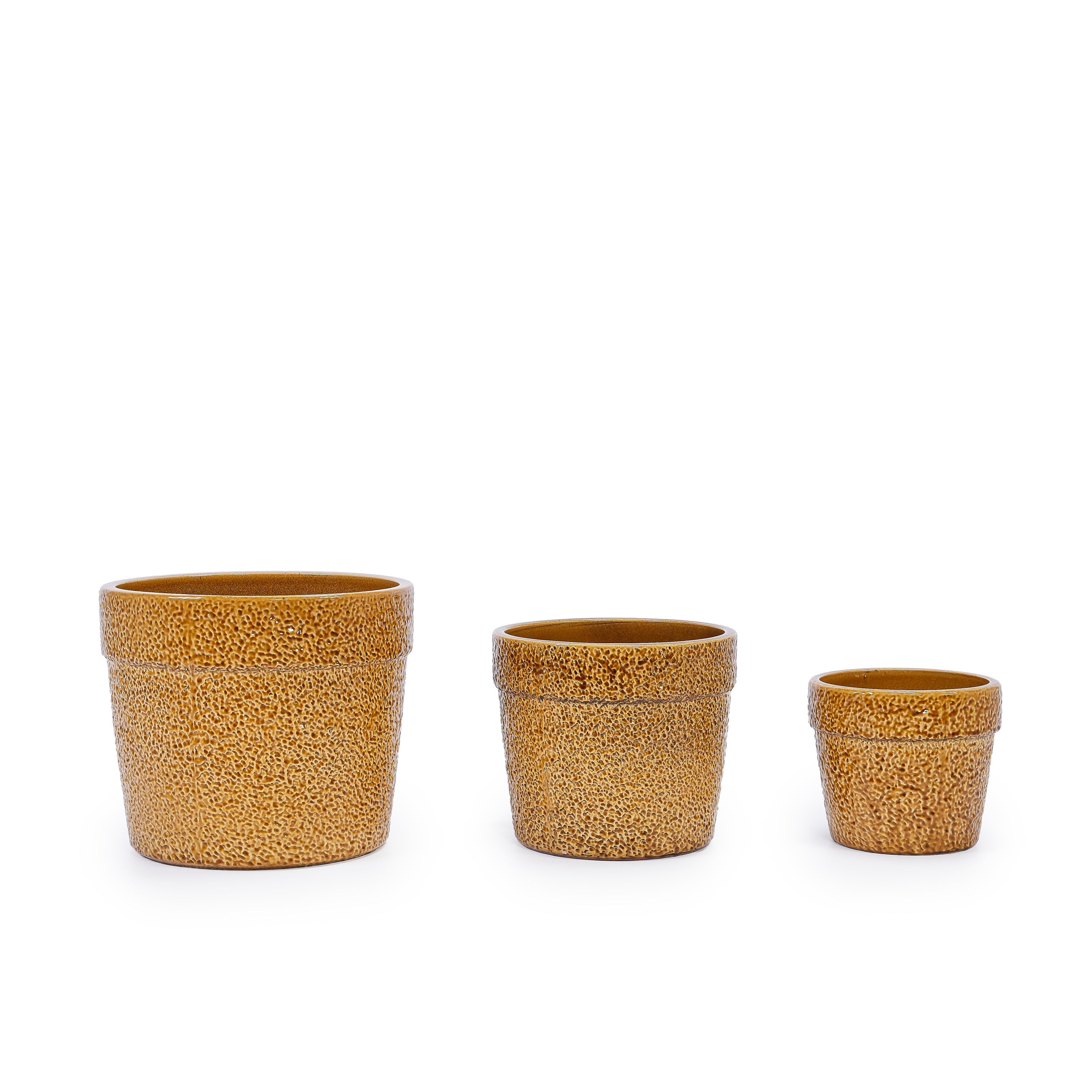 Aven Handmade Ceramic Planter, Set of 3