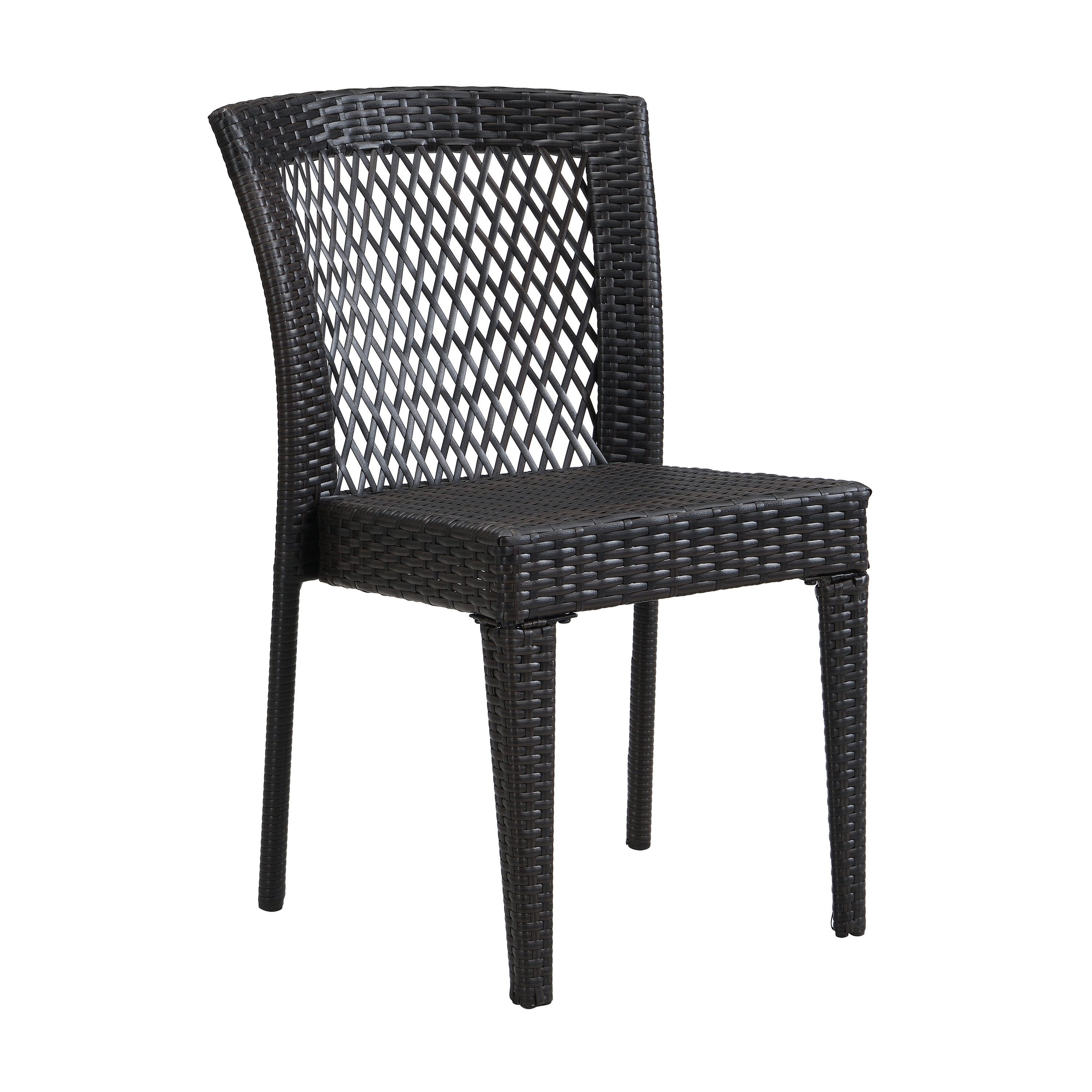 Farley Stacking Outdoor Dining Chairs, Set of 2