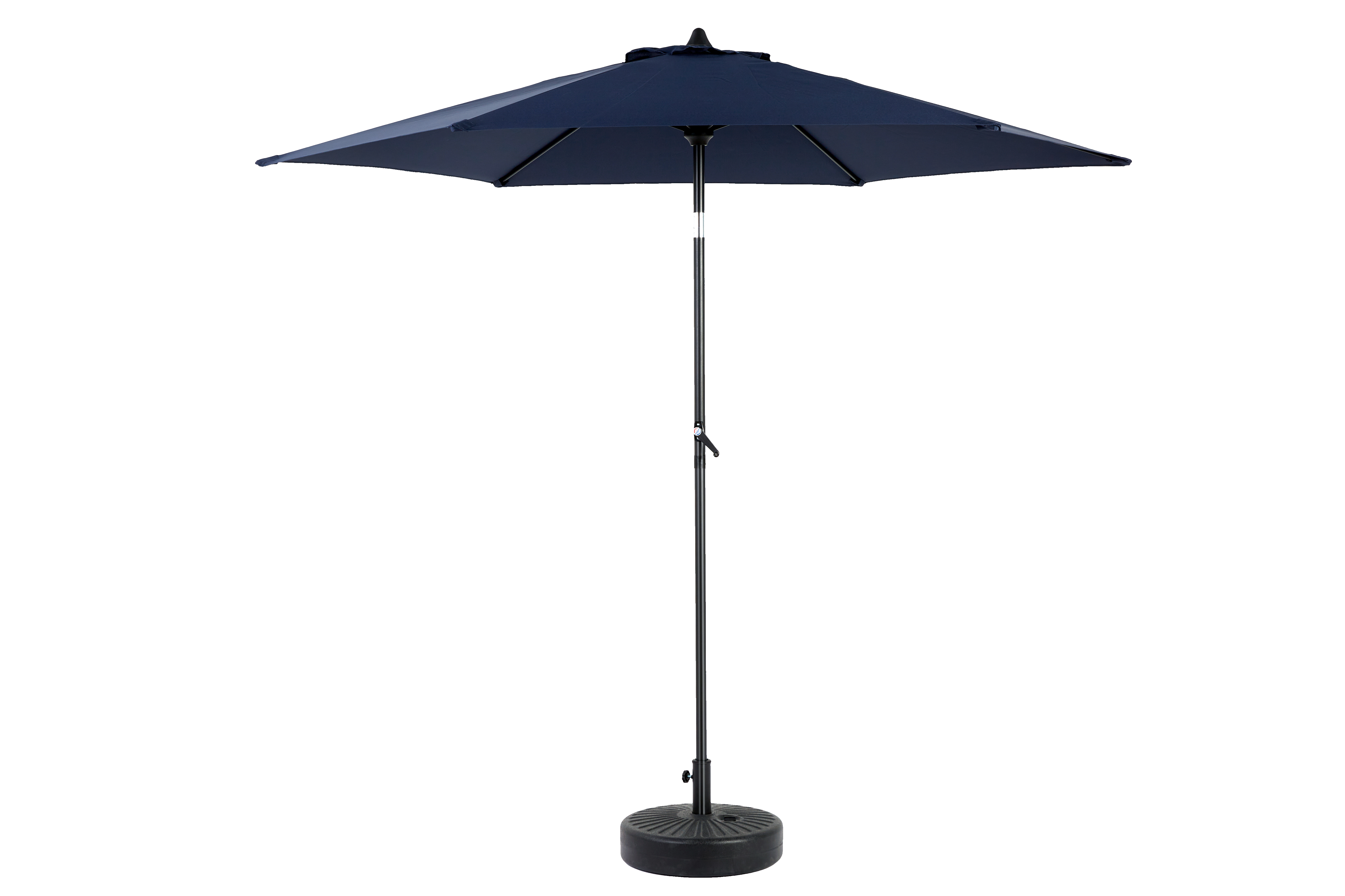 9' Outdoor Patio Umbrella Outdoor Table Umbrella with Push Button Tilt and Crank, Base Not Included