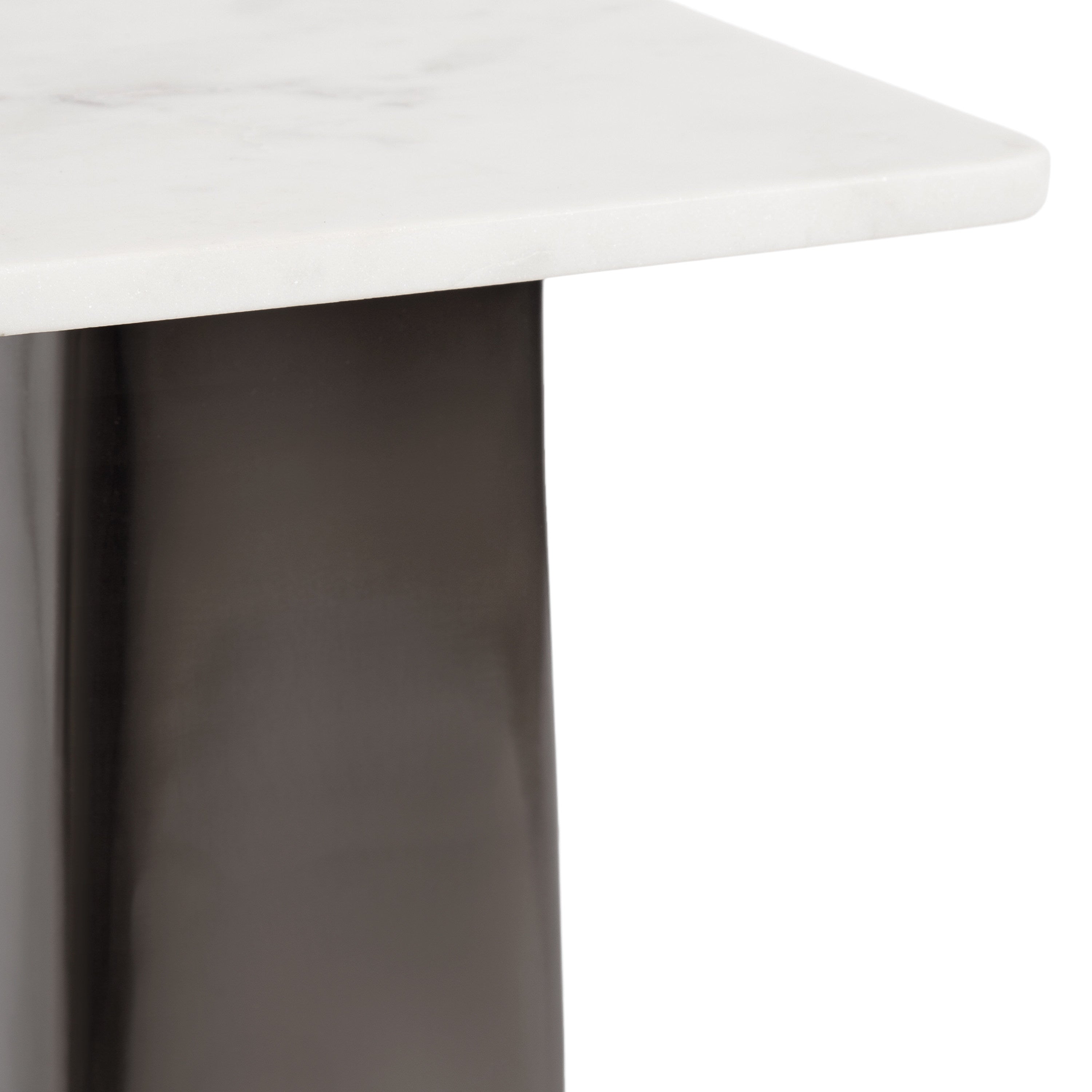 Quinley Square Marble Drink Table