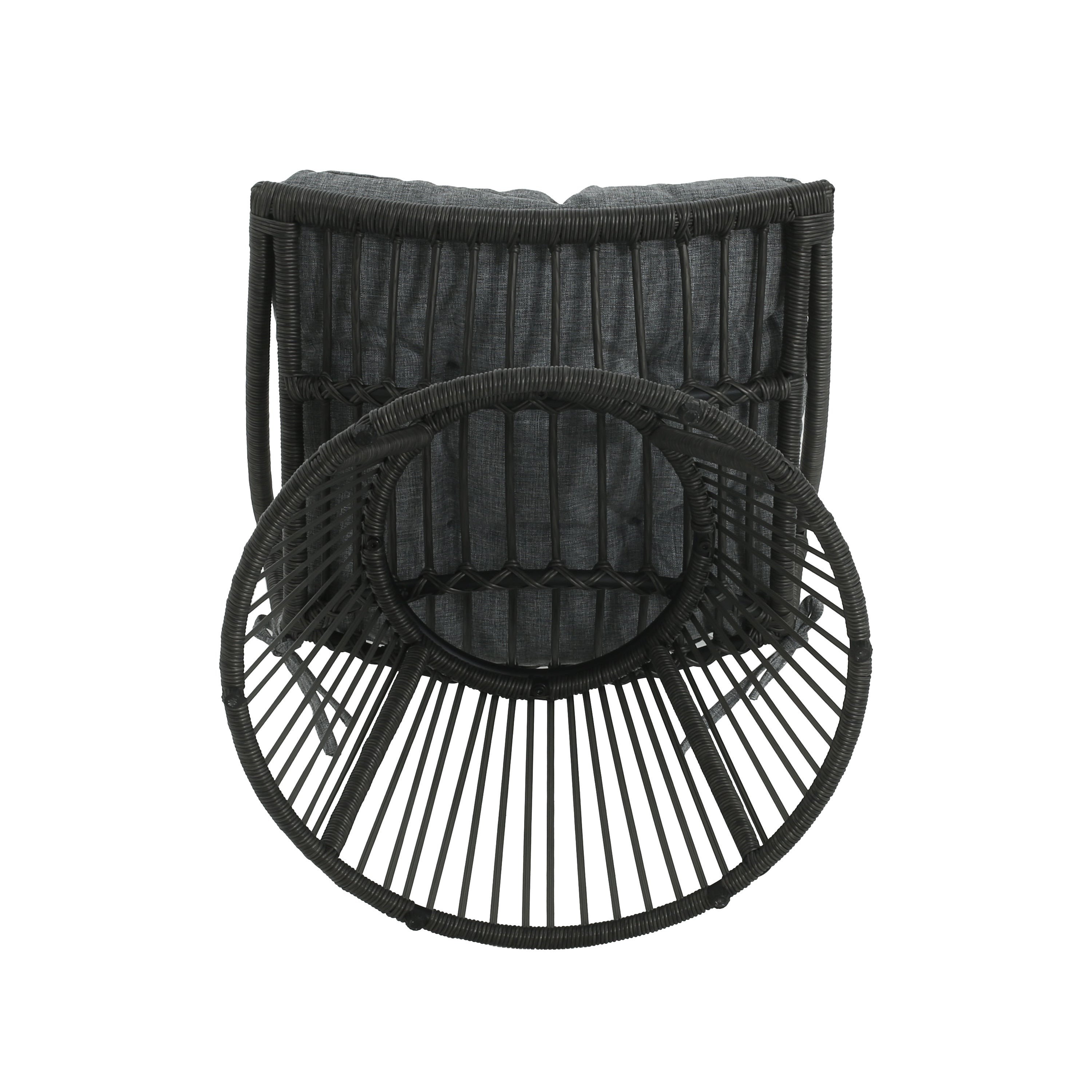 The Original Papasan™ Strontianite Outdoor Rattan Chair with High Back Design