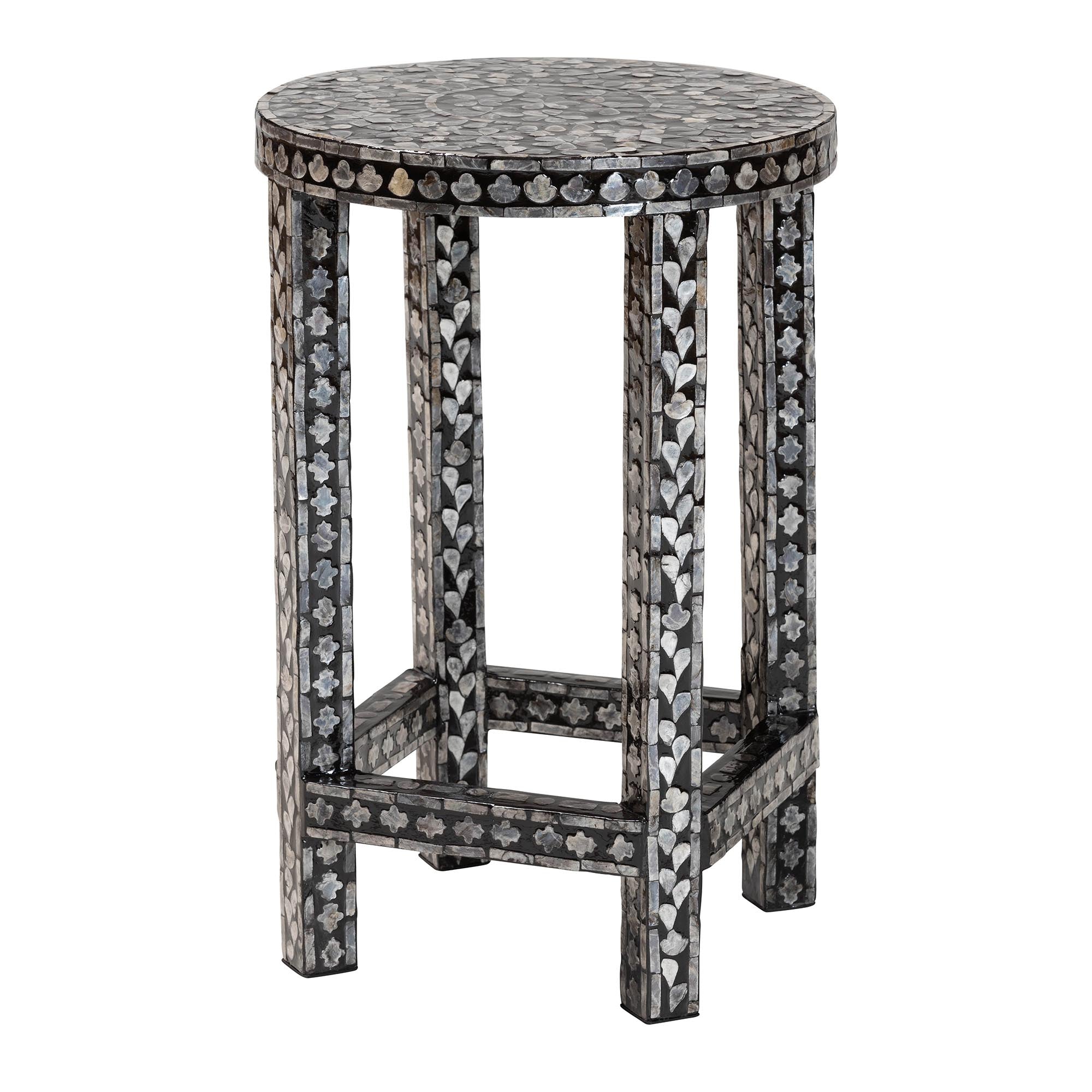 Zarah Shell End Table