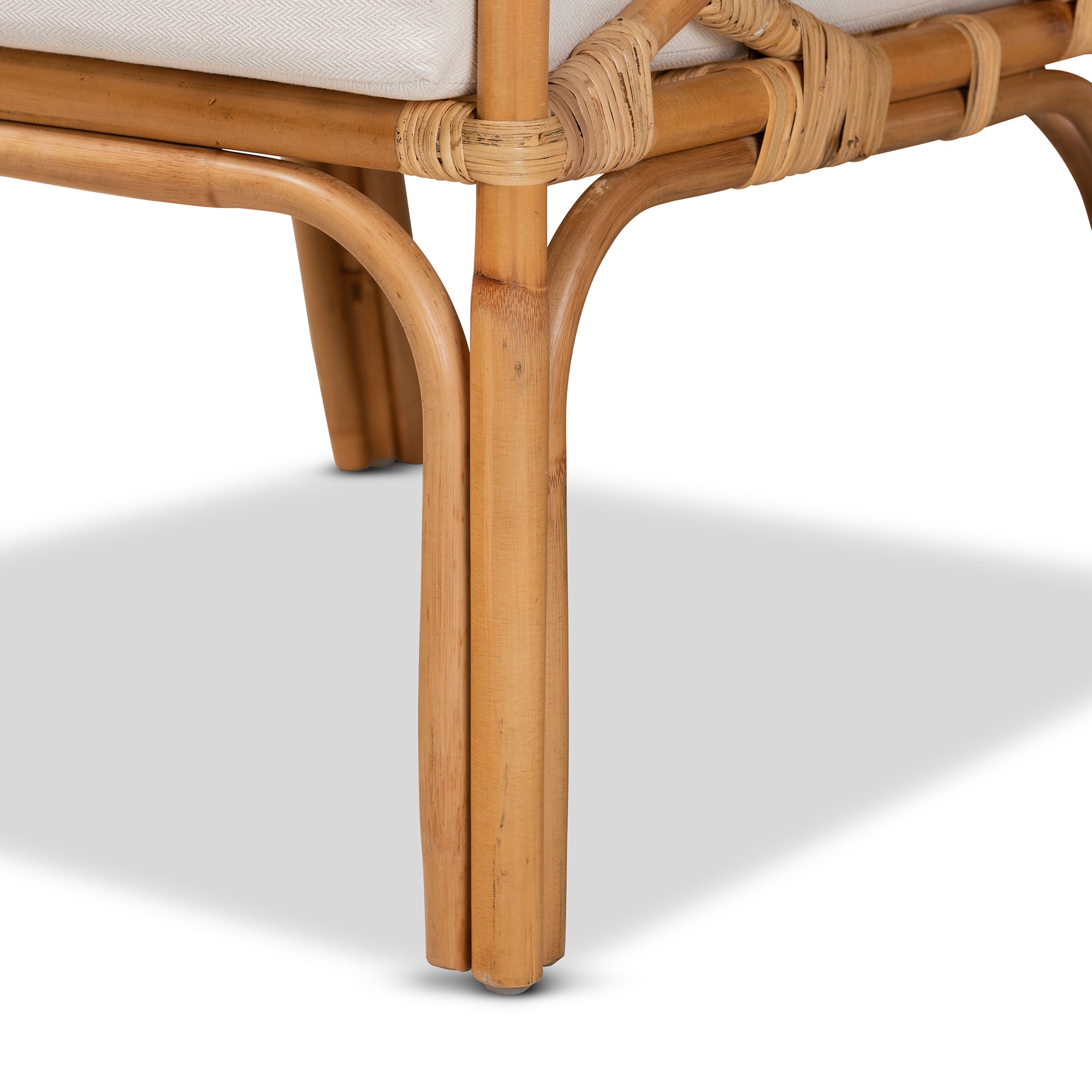 Cielo Upholstered Rattan Armchair