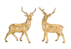 Holiday-Deer-Figurine-with-Gold-Finish-(set-of-2)-Gold-Christmas-Decor