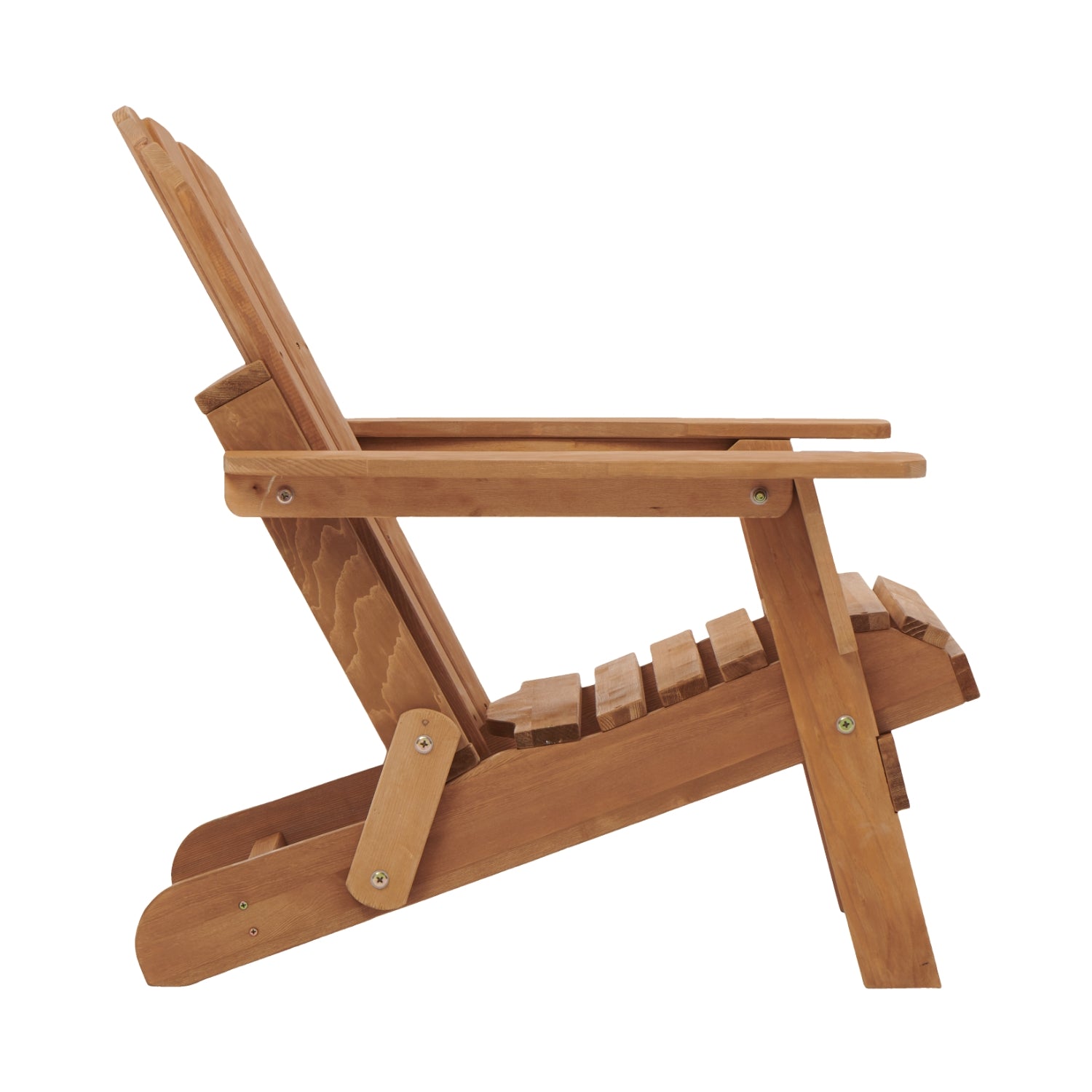 Oversized Wooden Outdoor Folding Adirondack Chair