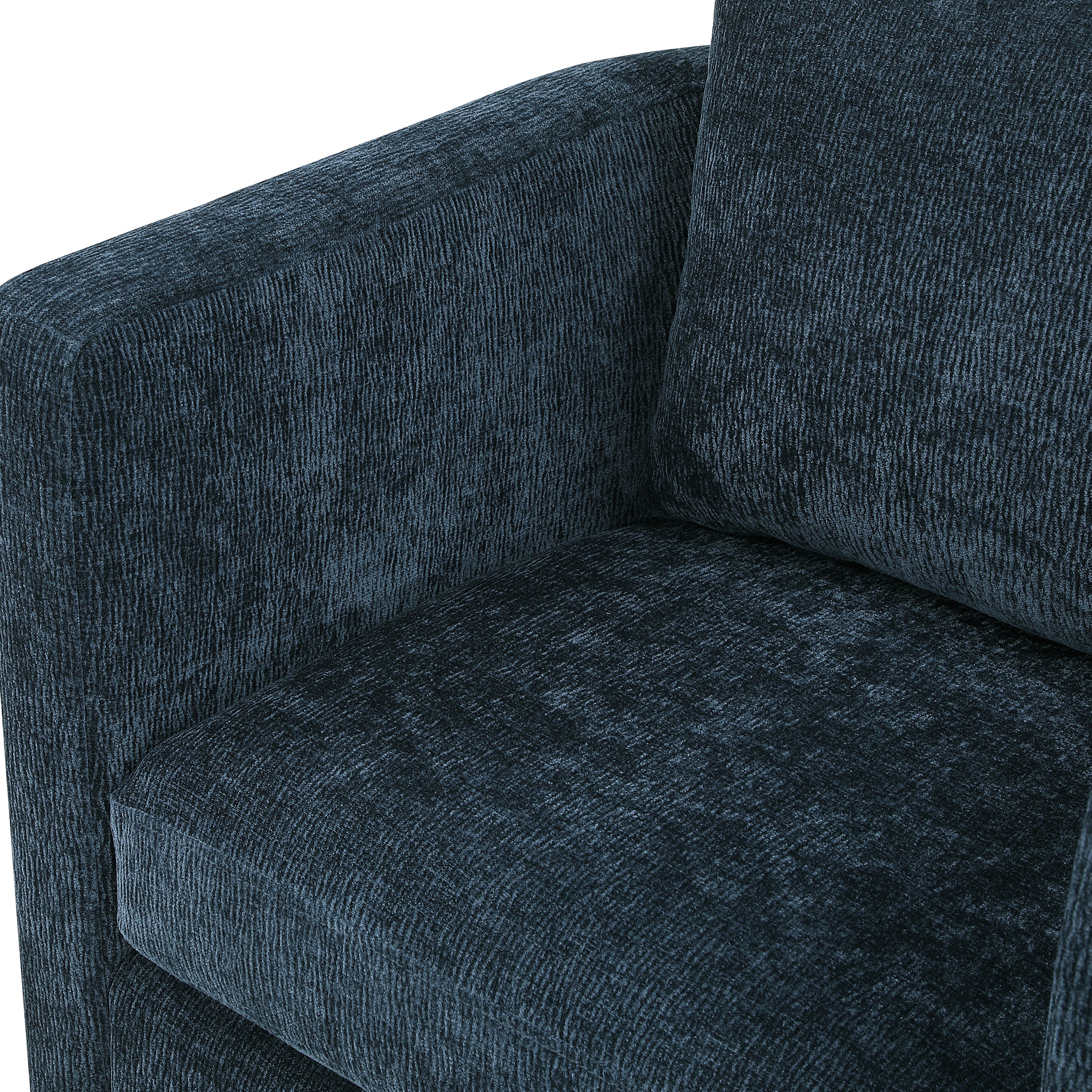 Sutton Swivel Barrel Chair with Performance Fabric