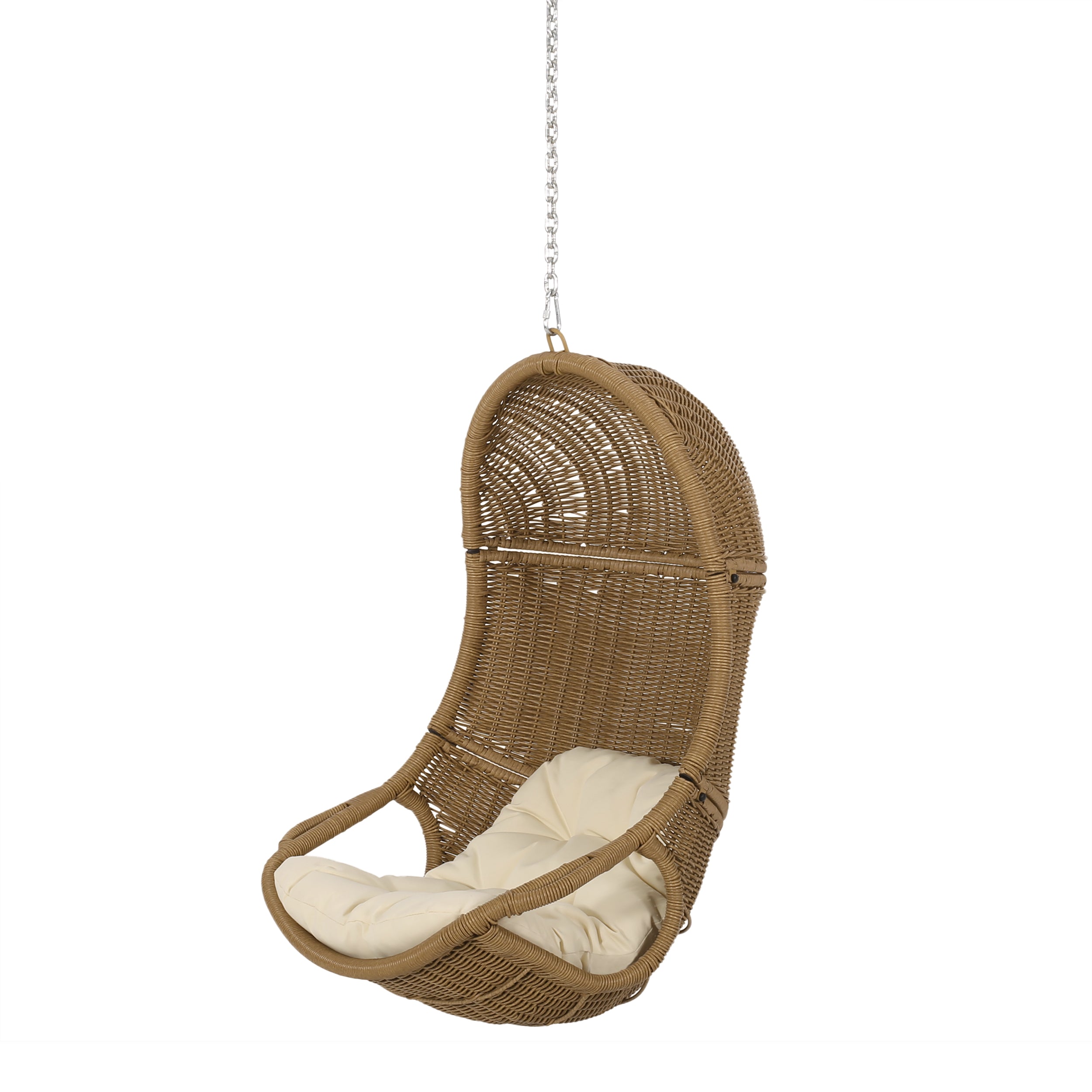 Pier 1 Berrien Wicker Hanging Swing Chair - Thumbnail 2