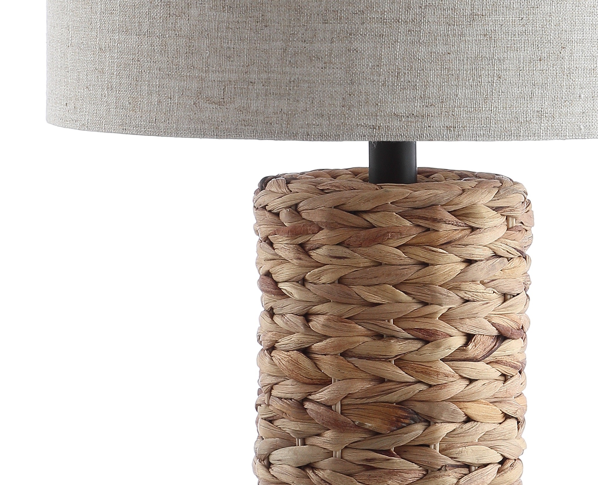 Elicia Coastal Water Hyacinth LED Table Lamp, Set of 2