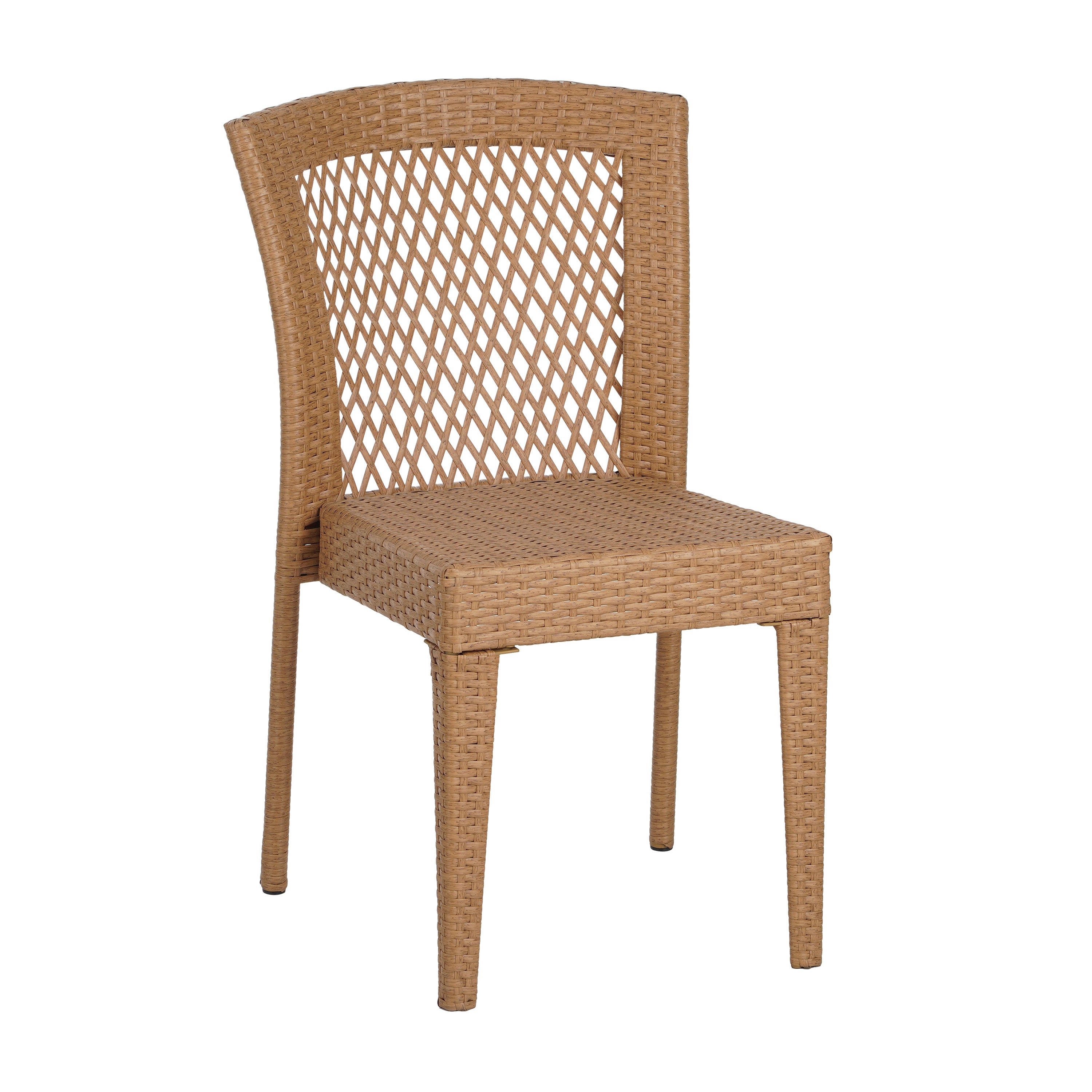 Farley Stacking Outdoor Dining Chairs, Set of 2