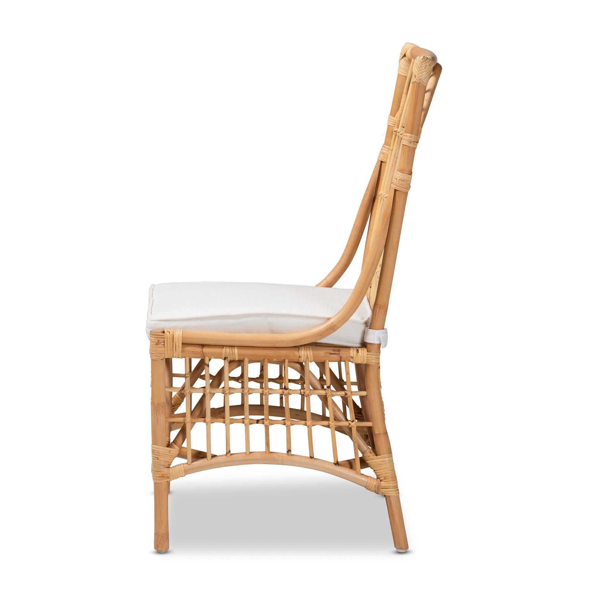 Rose Natural Rattan Dining Chair