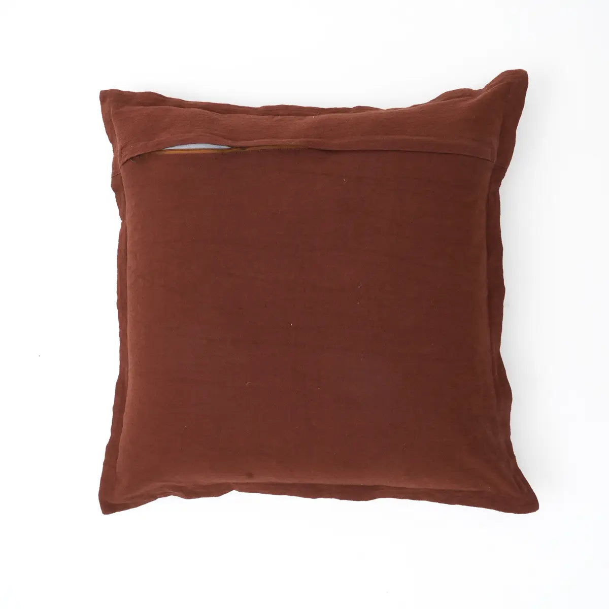 Cotton Solid Pillow with Flanges