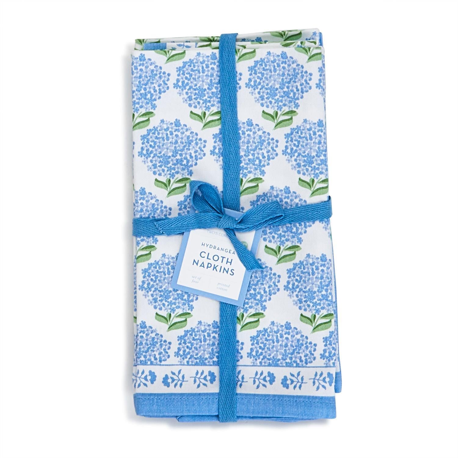 Hydrangea Napkins, Set of 4