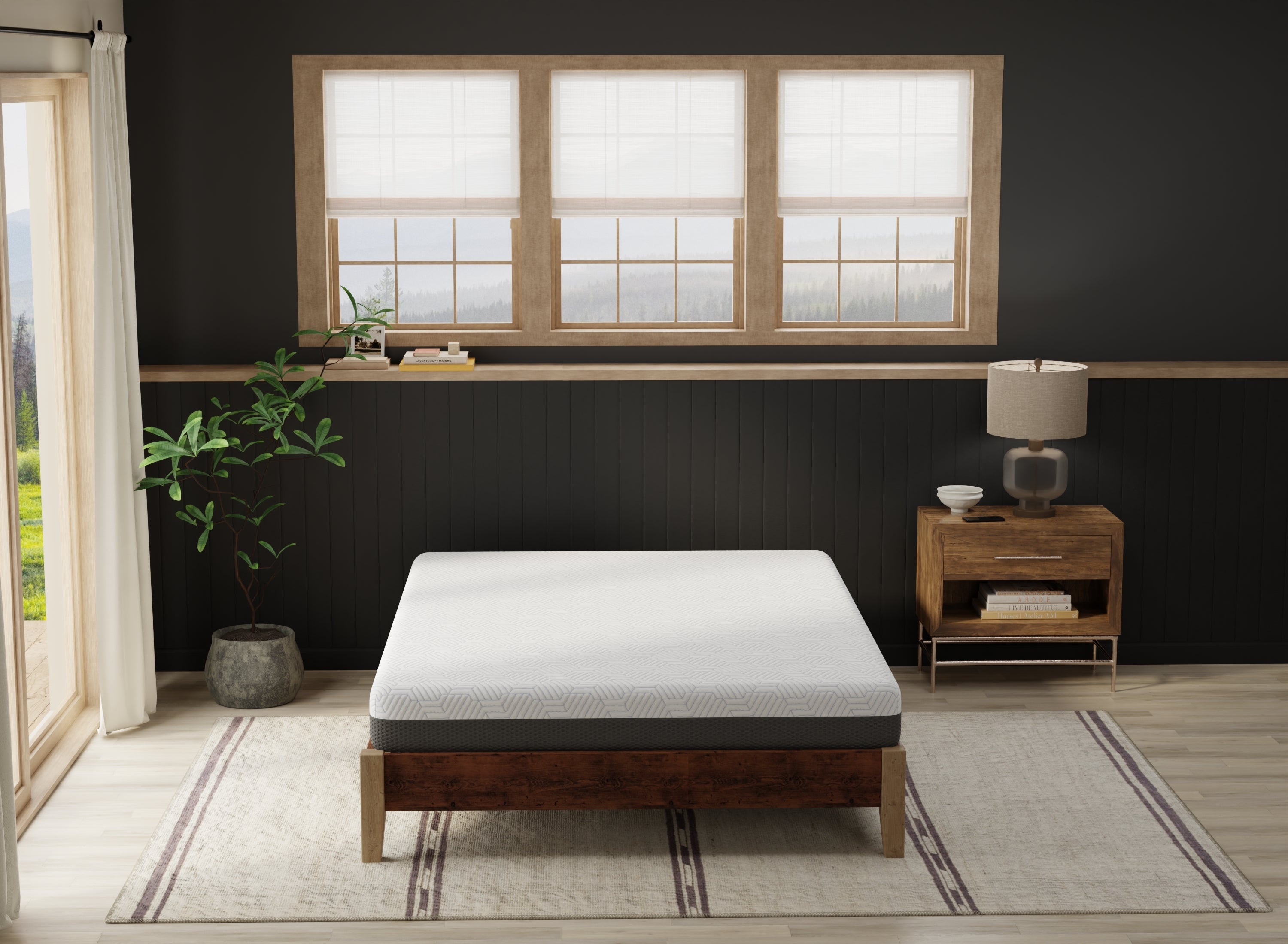 BedTech Pur Chill 8" Firm Mattress With Phase Change Cooling Fabric