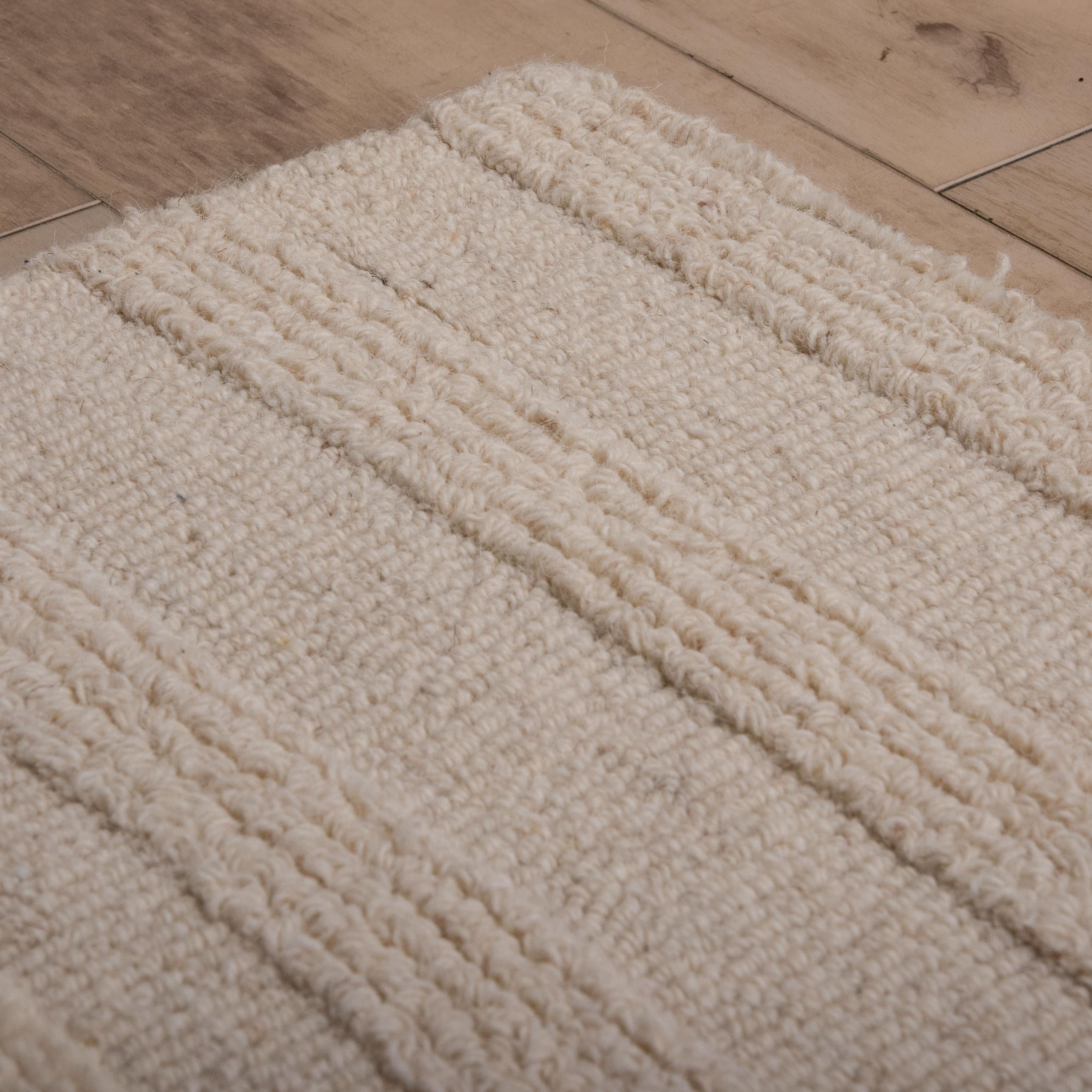 Geometric Hand Tufted 100% Wool Geometric Area Rug