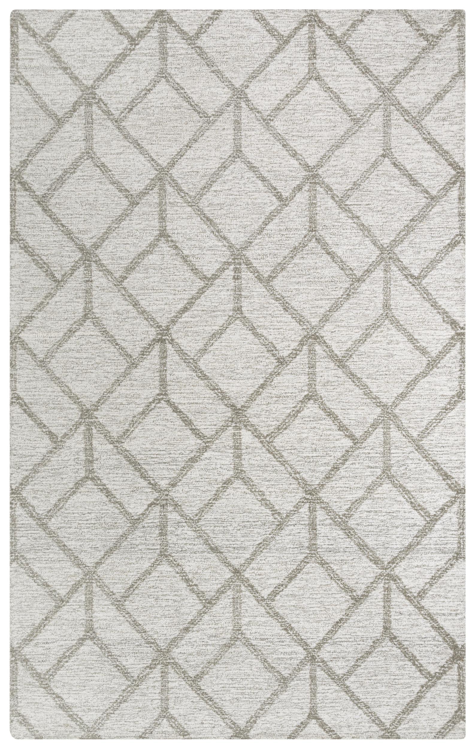 Avondale Hand Tufted 100% Wool Geometric Area Rug