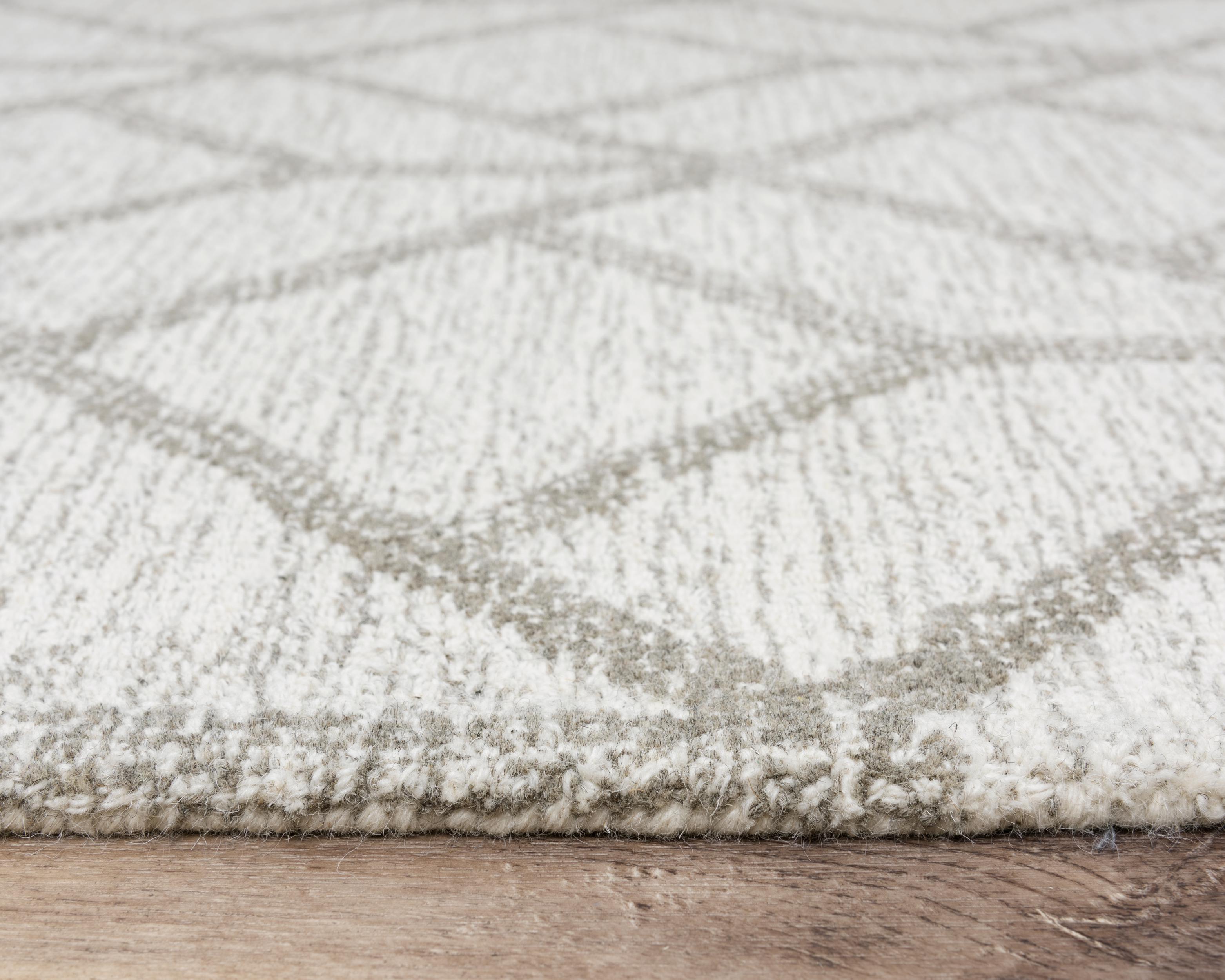 Avondale Hand Tufted 100% Wool Geometric Area Rug