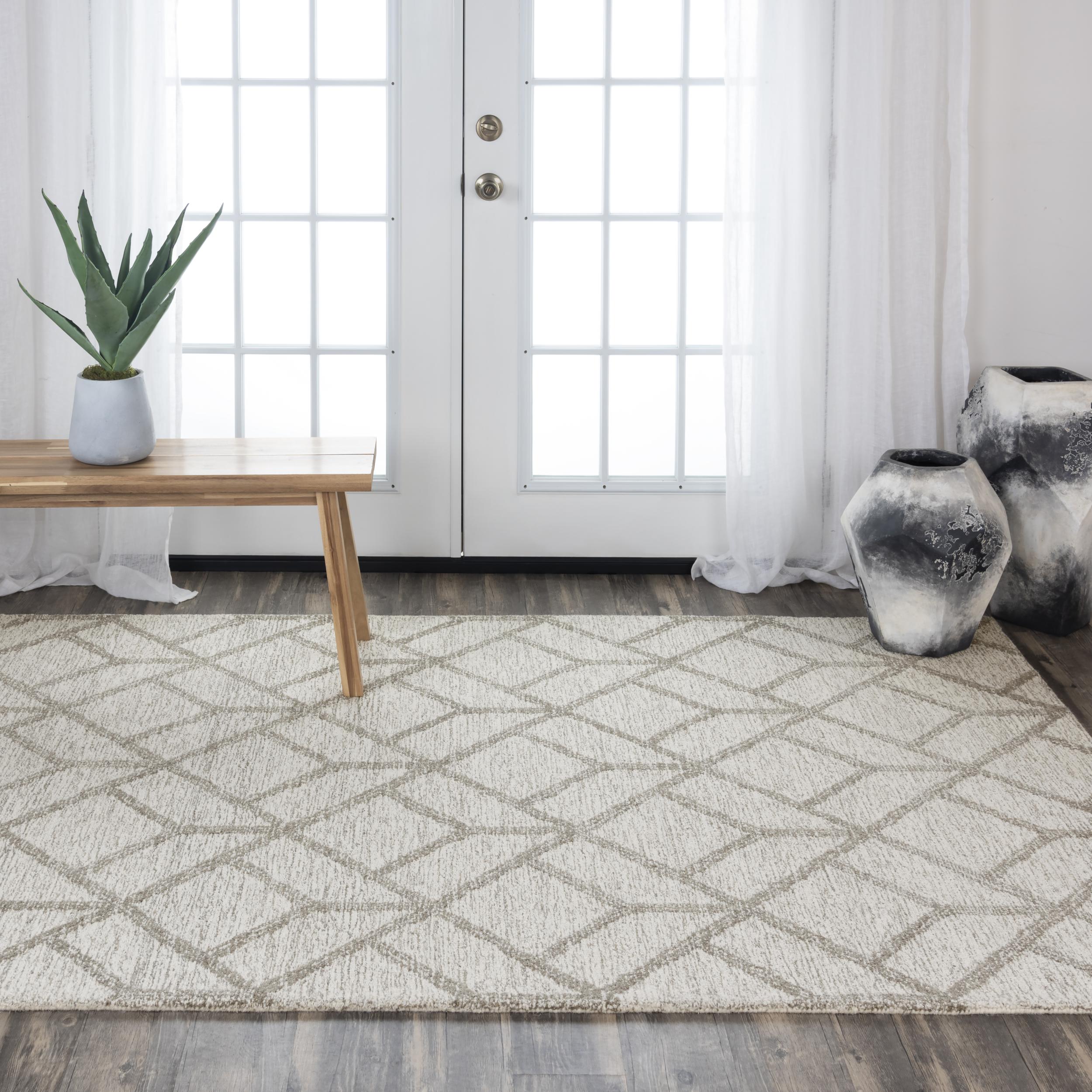 Avondale Hand Tufted 100% Wool Geometric Area Rug