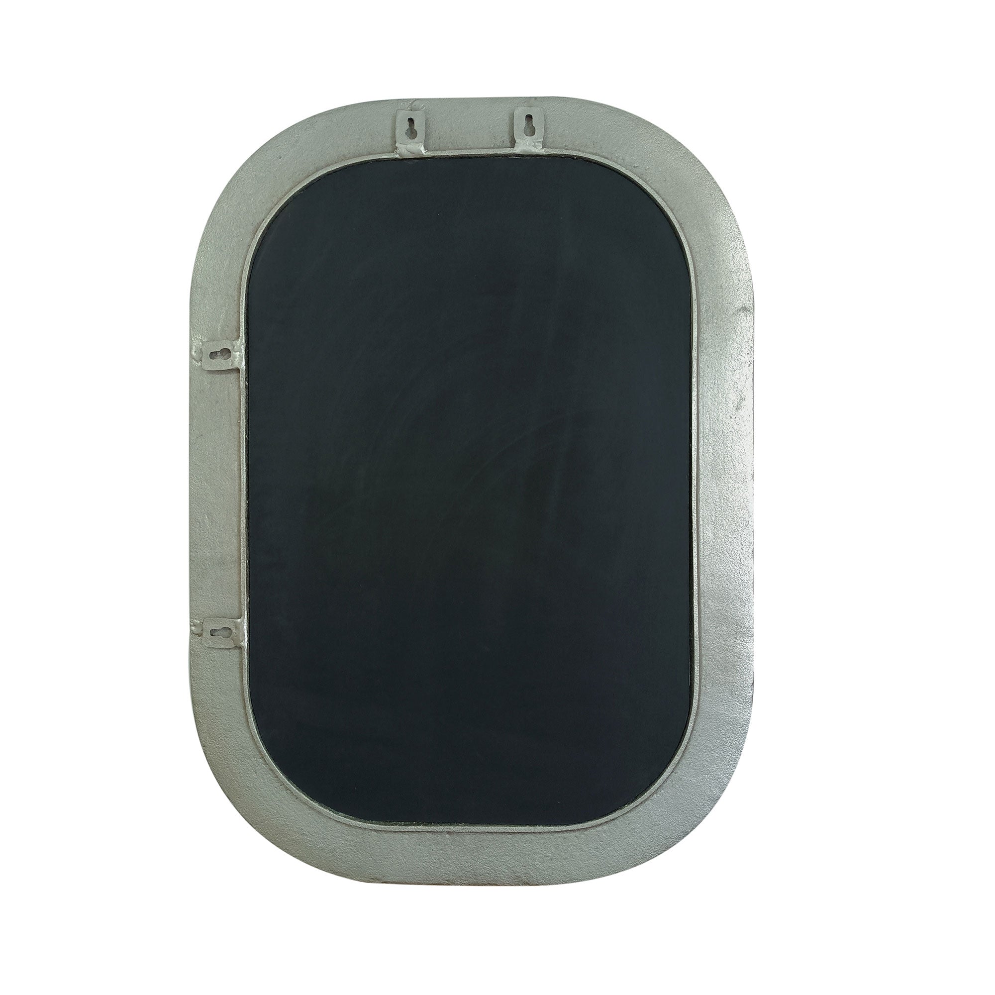 Eva Textured Metal Rectangular Mirror