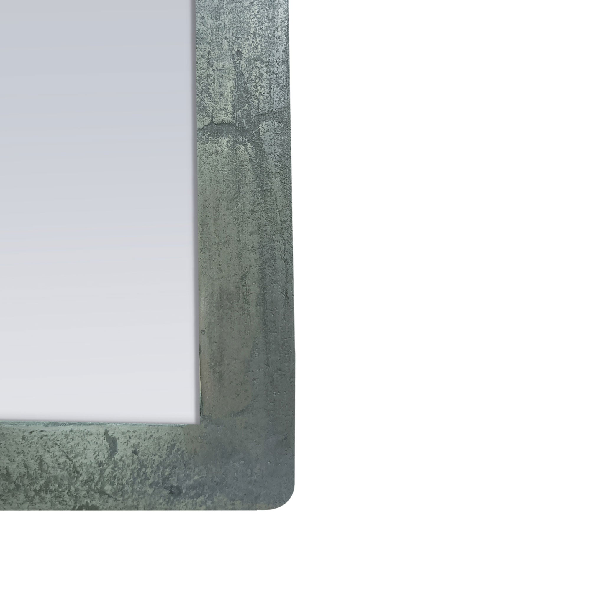 Hera Antiqued Metal Arch Mirror