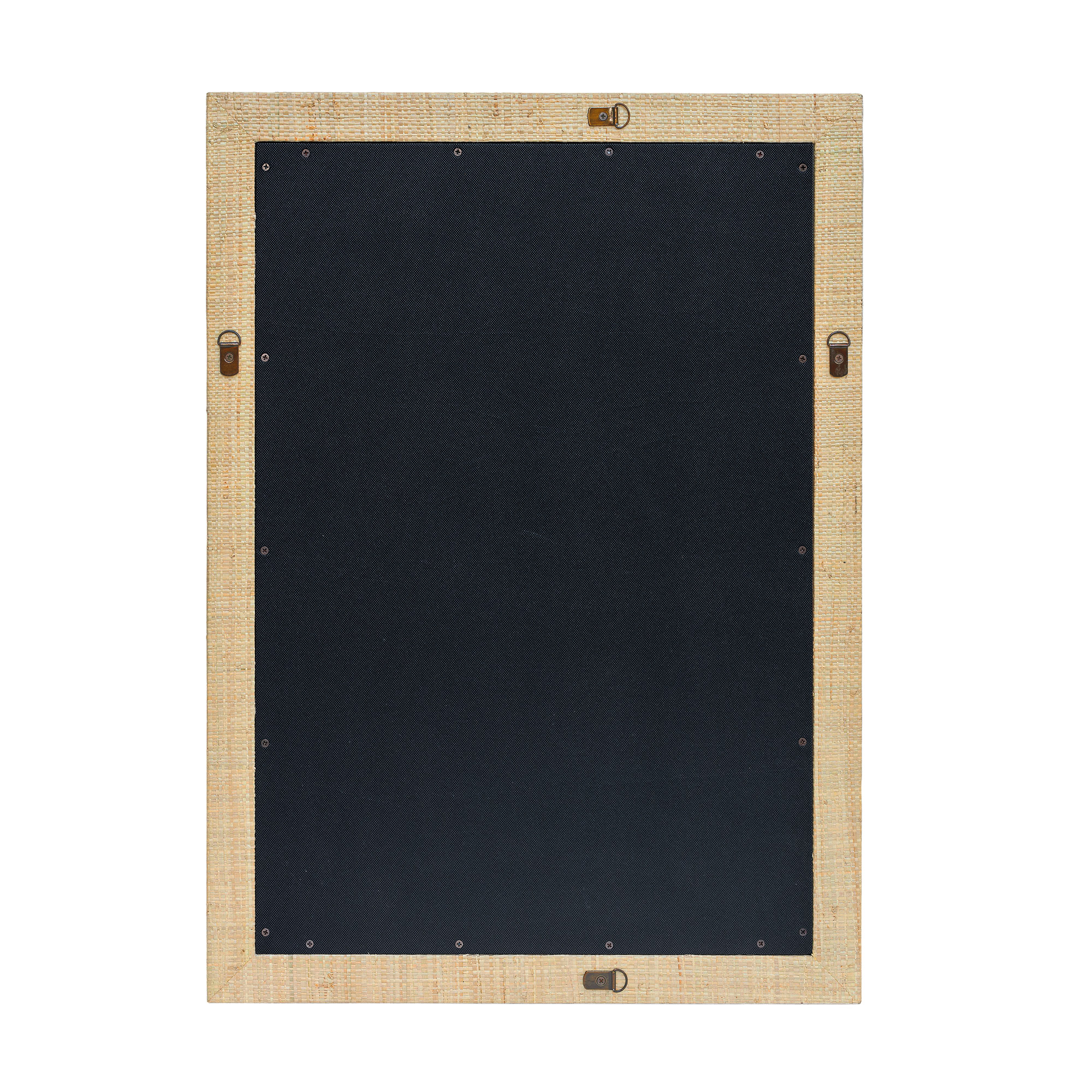 Gia Raffia Wrapped Mirror