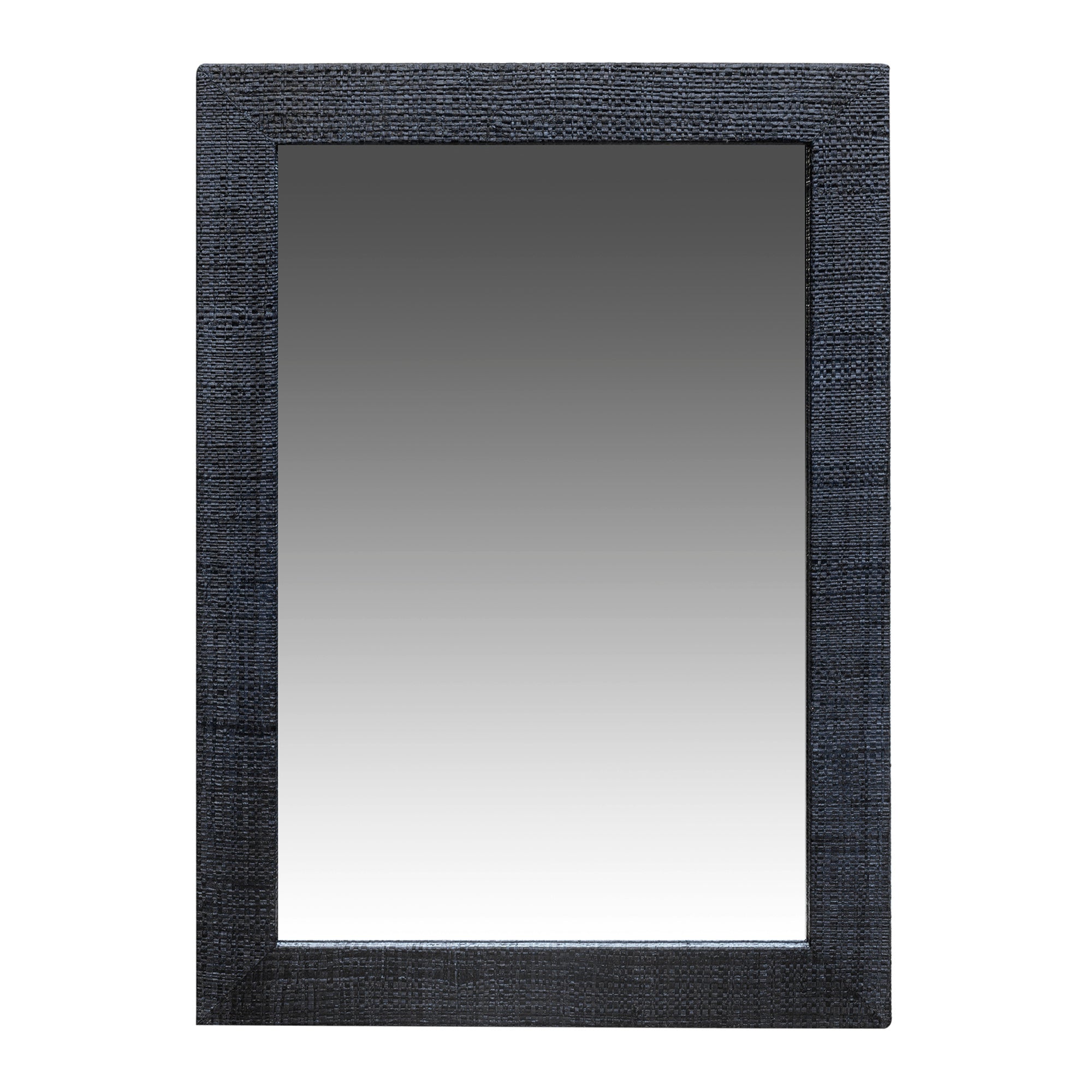 Gia Raffia Wrapped Mirror